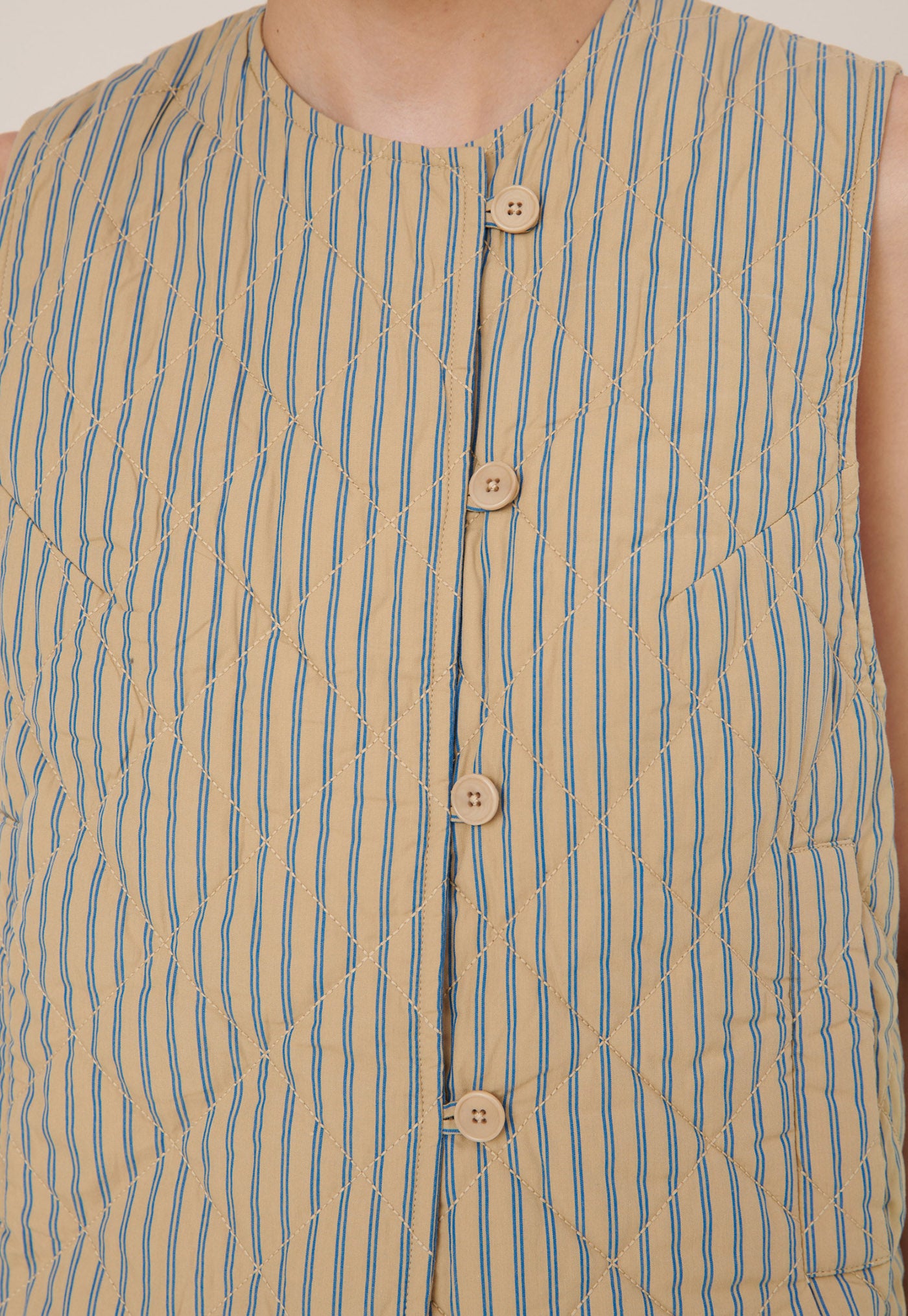 Axis Vest - Double Pinstripe