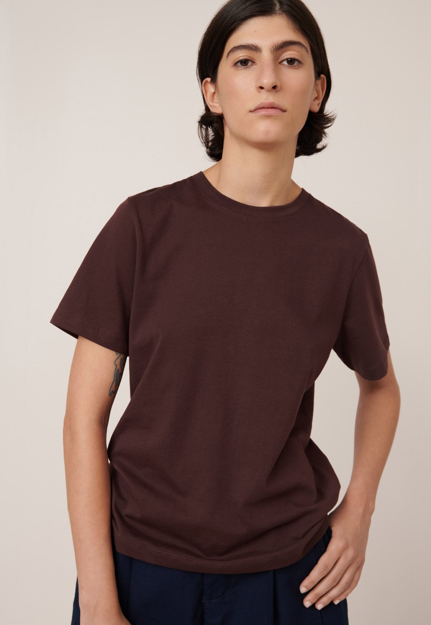 Classic Tee - Mahogany