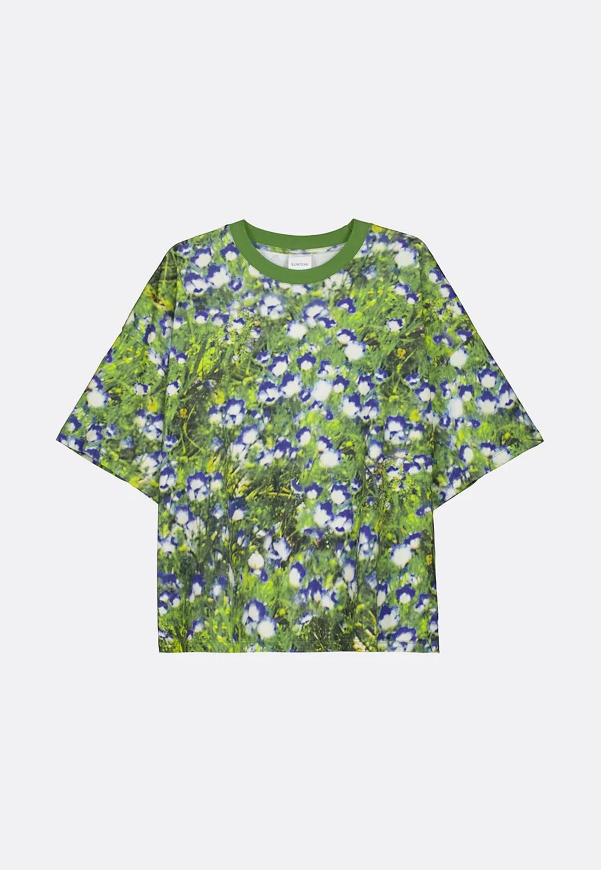 Oversized Boxy Tee - Bluebell