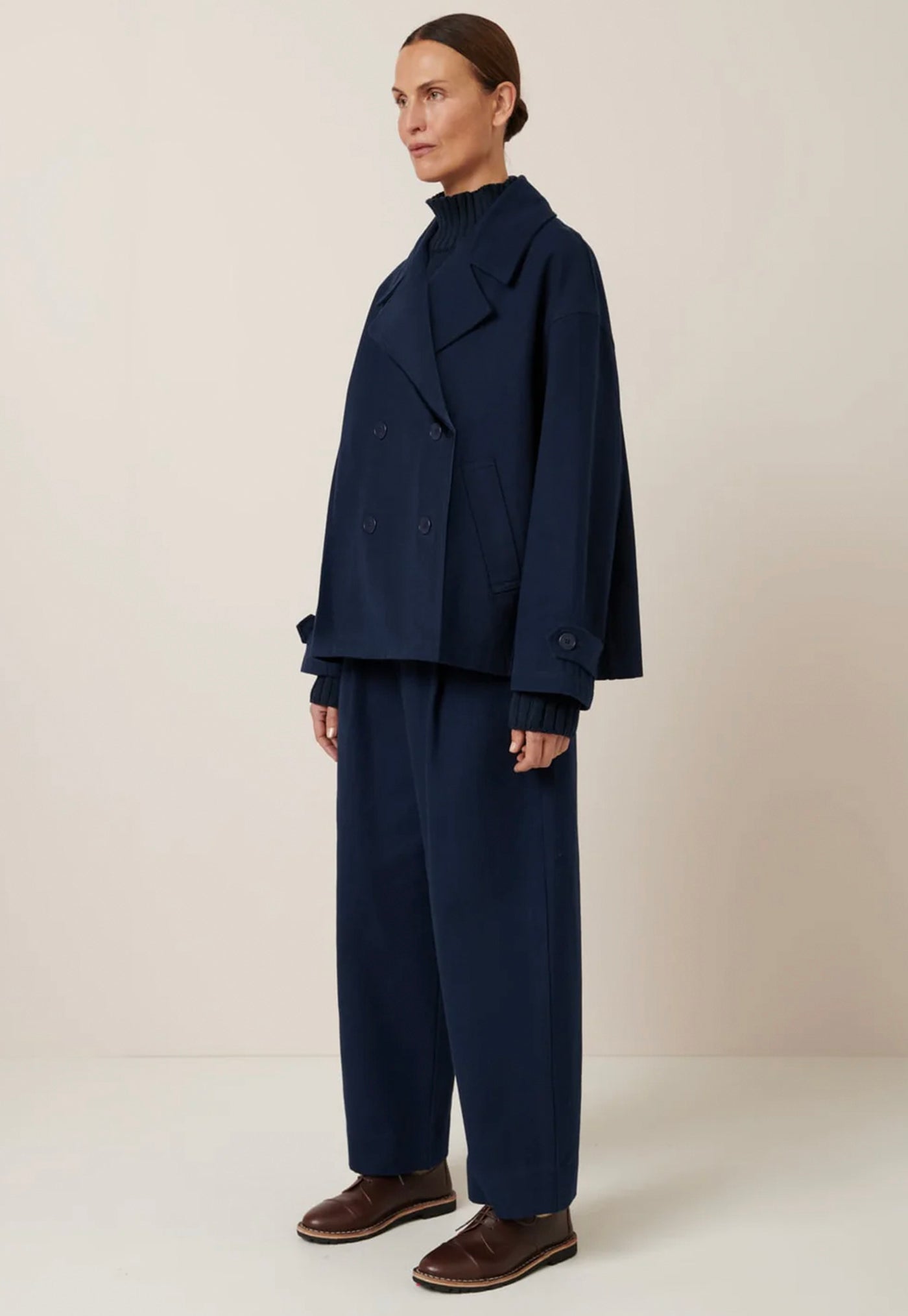 Silhouette Jacket - Evening Navy