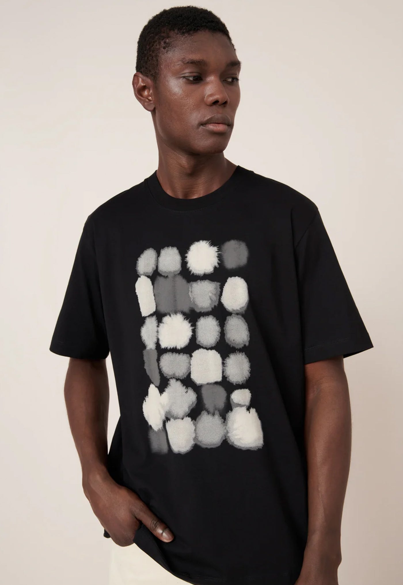 Watercolour Tee - Black