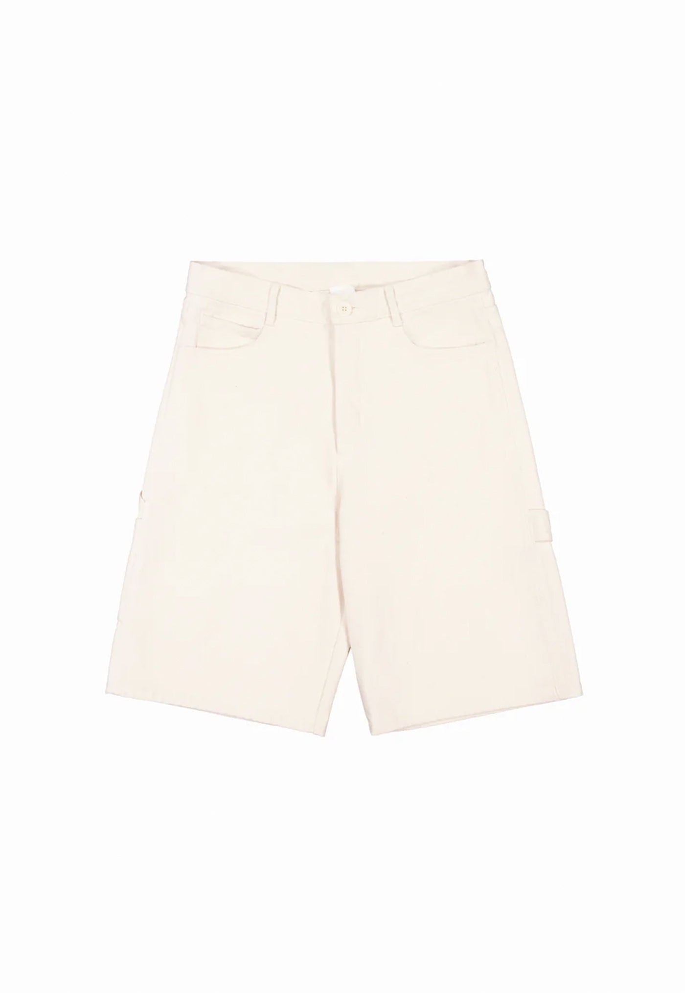 Workwear Shorts - Ecru Denim