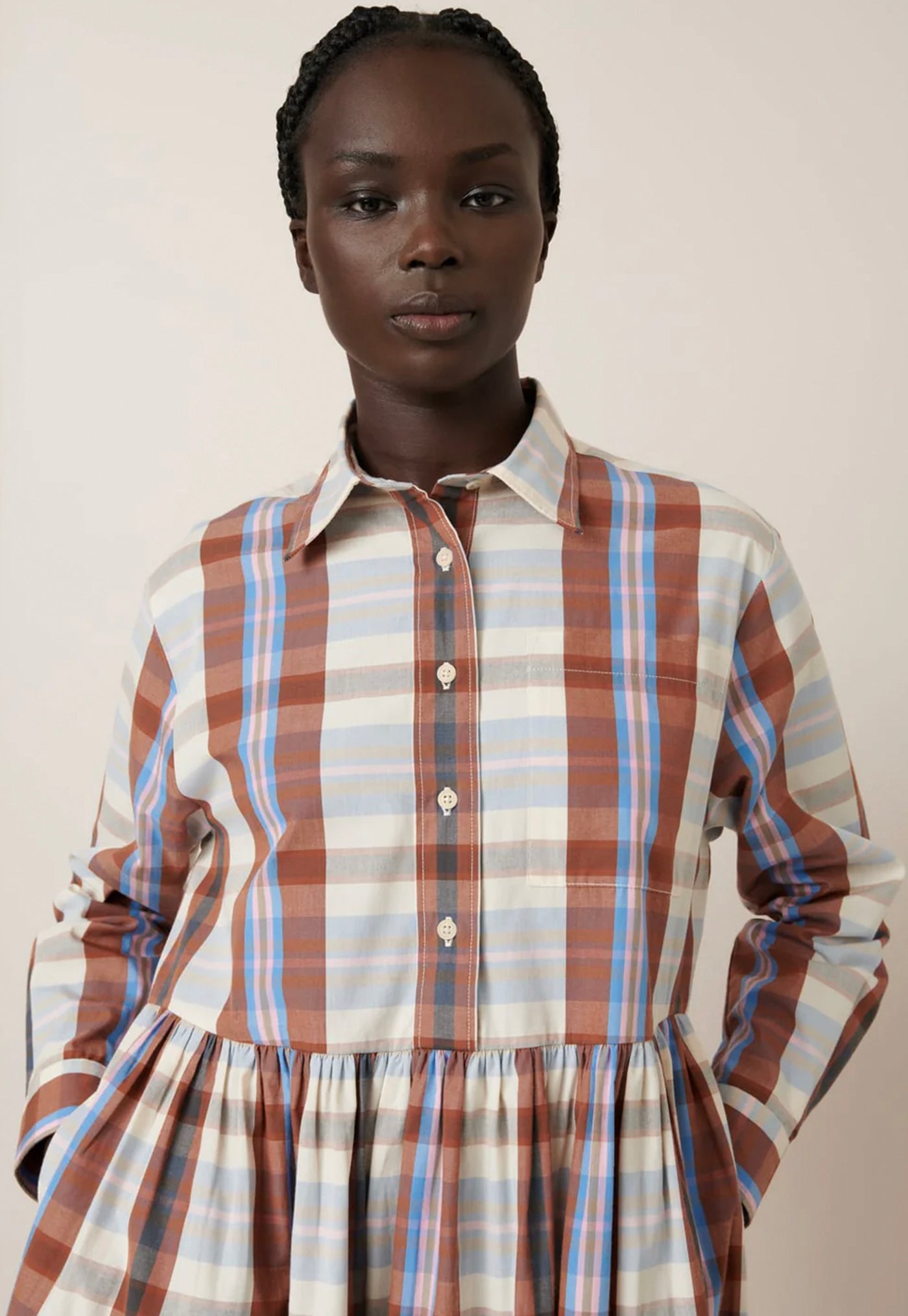 Lee Dress - Terra Check
