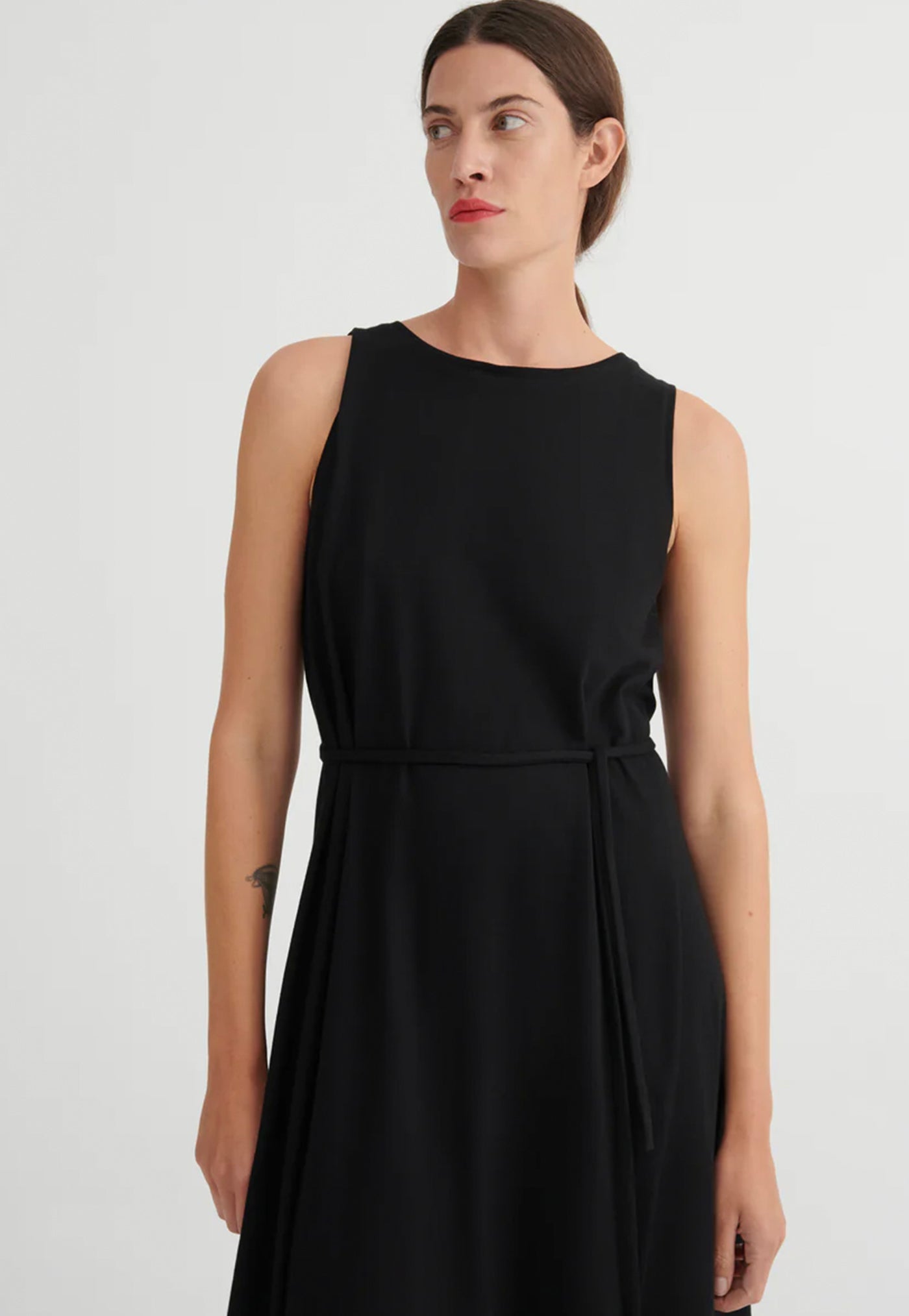 Tank Swing Dress - Black