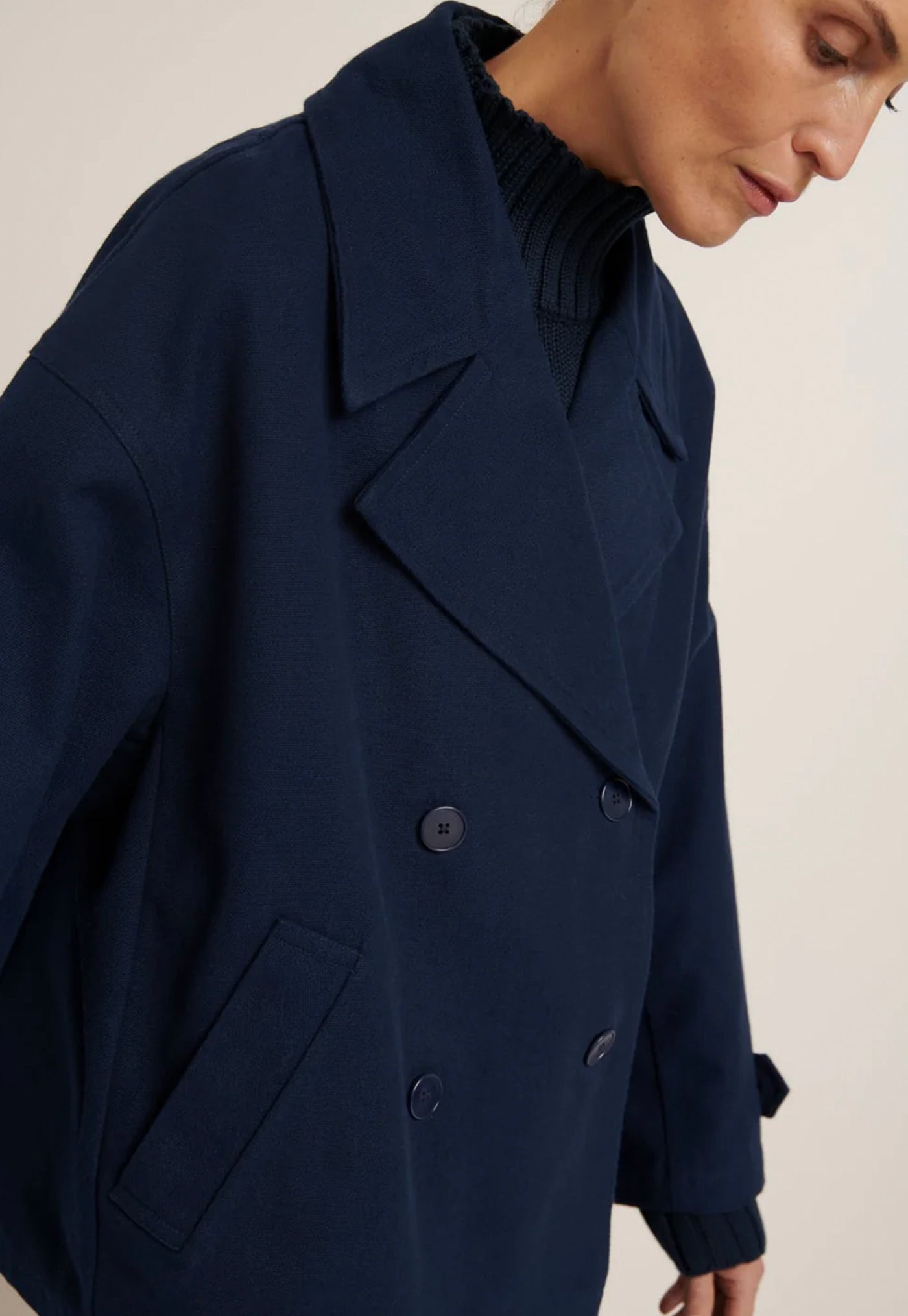 Silhouette Jacket - Evening Navy