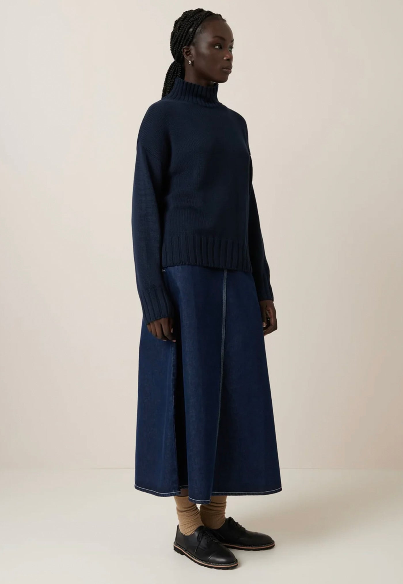 Staple Sweater - Indigo