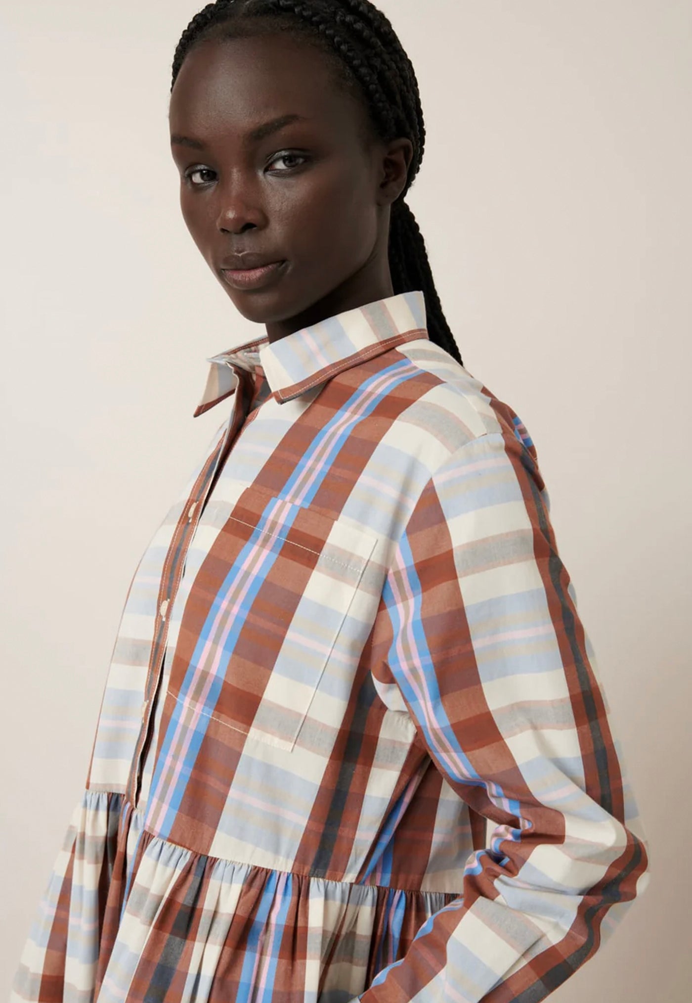 Lee Dress - Terra Check
