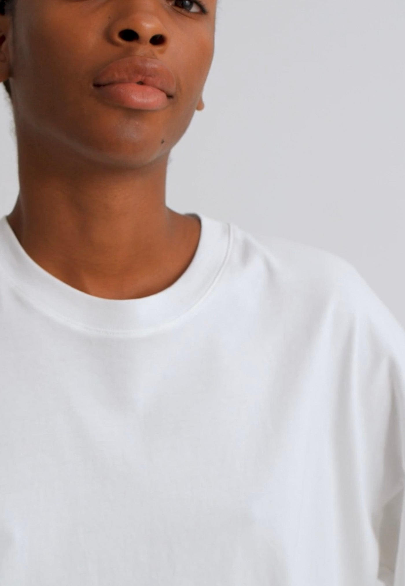 Oversized Boxy Tee - White