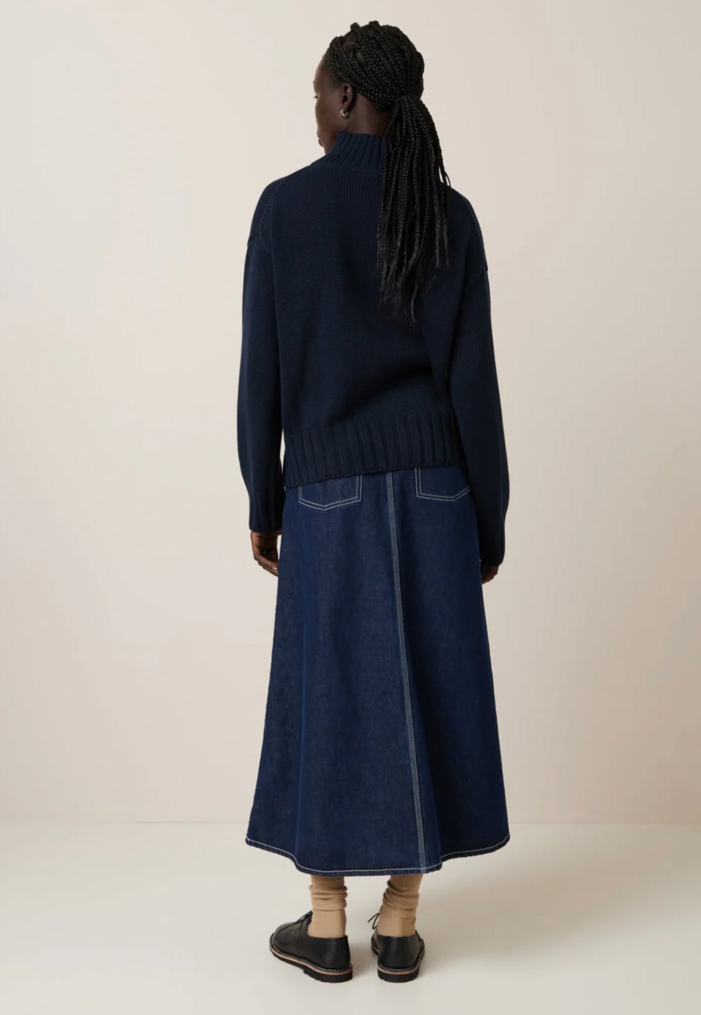 Staple Sweater - Indigo
