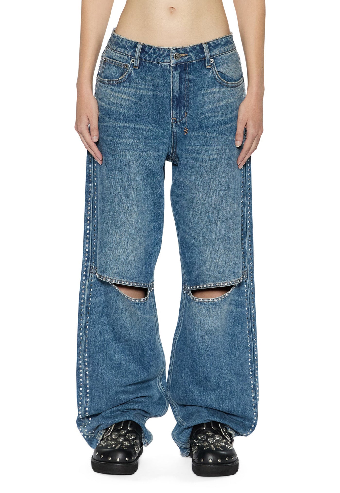 Low Rider Texas Blue Studded