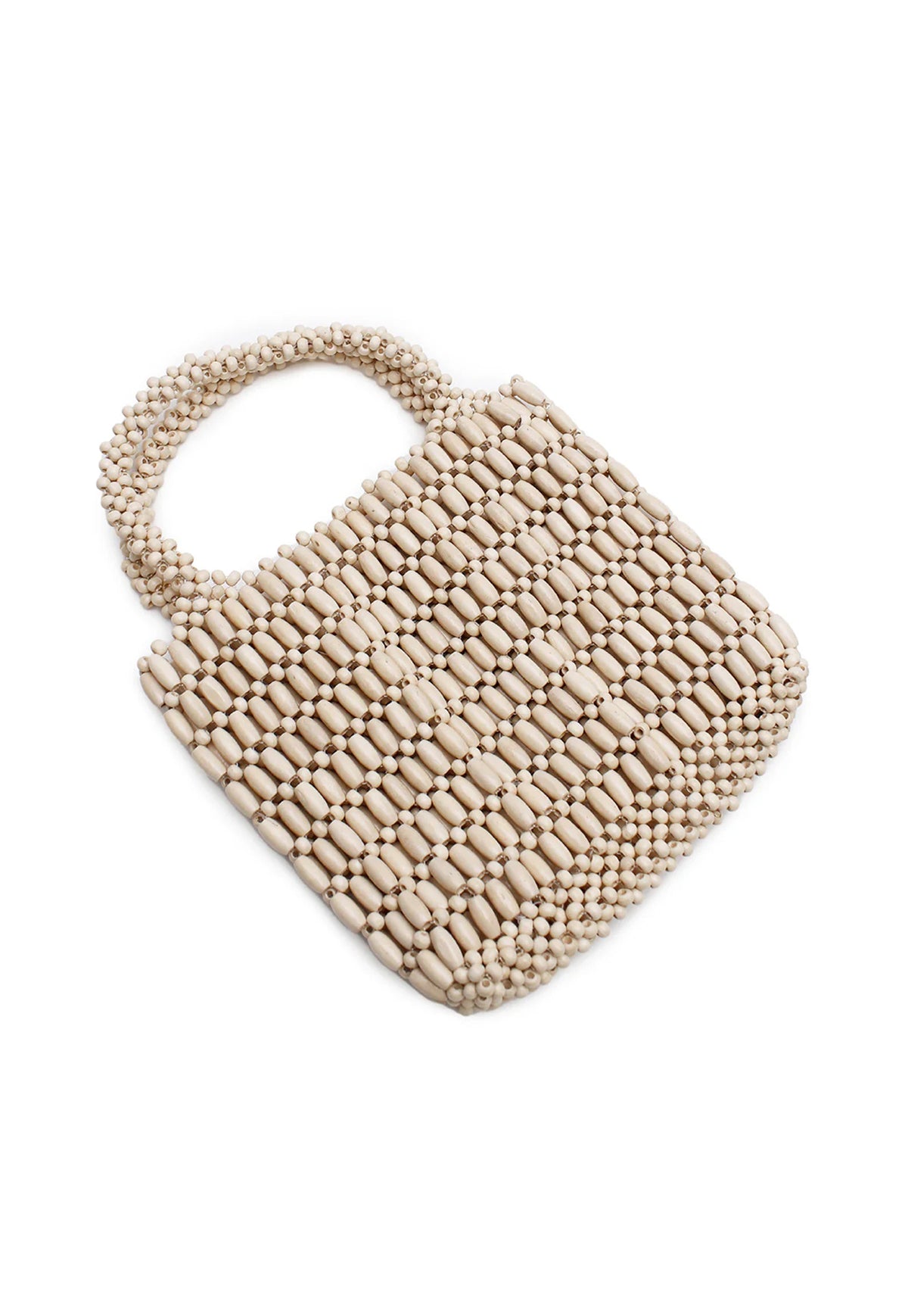 Beaded Bag - Bone sold by Angel Divine