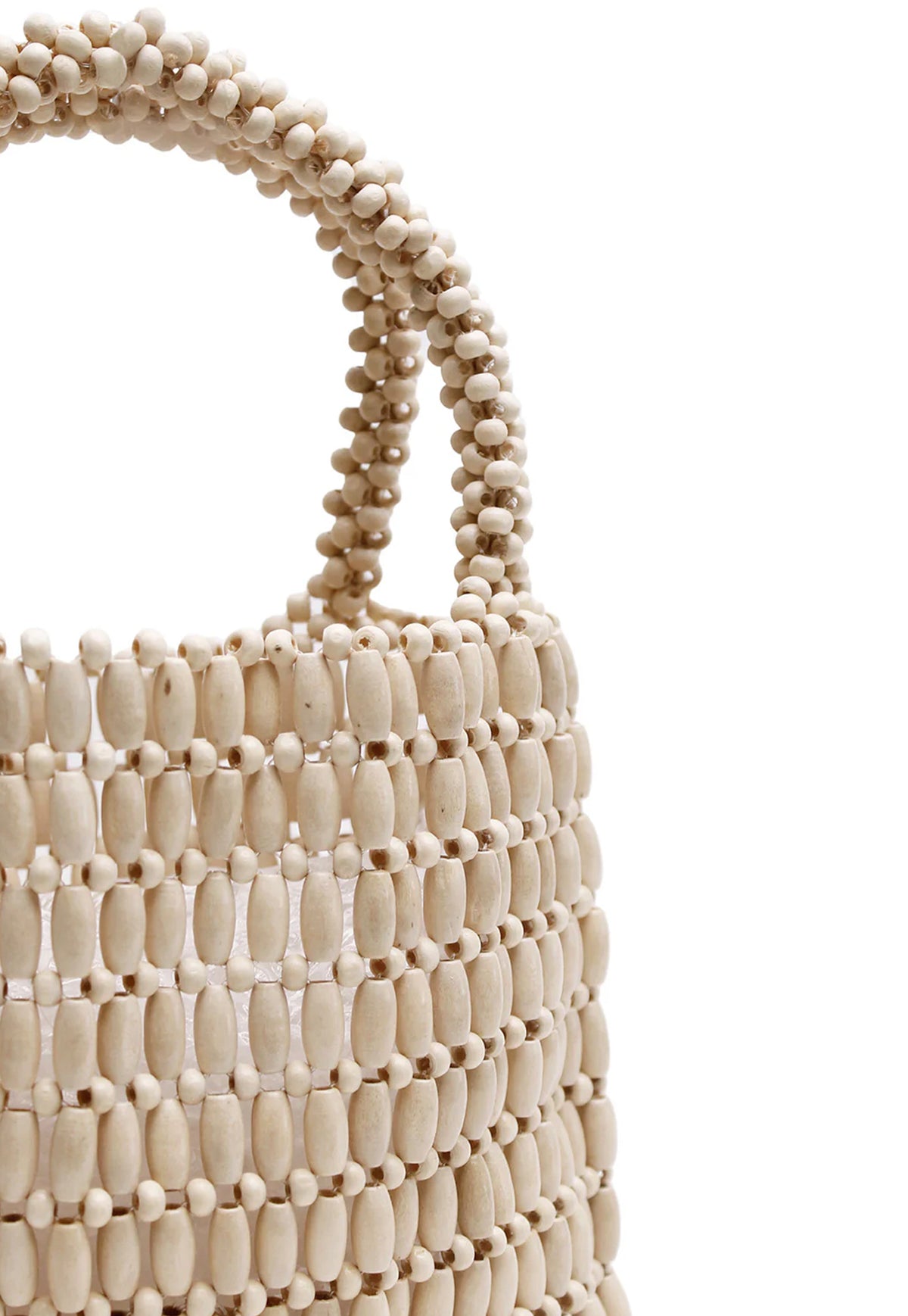 Beaded Bag - Bone sold by Angel Divine