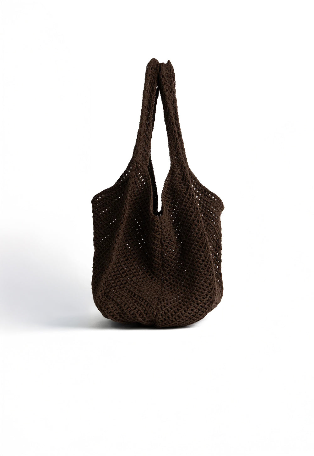 Crochet Tote - Coffee