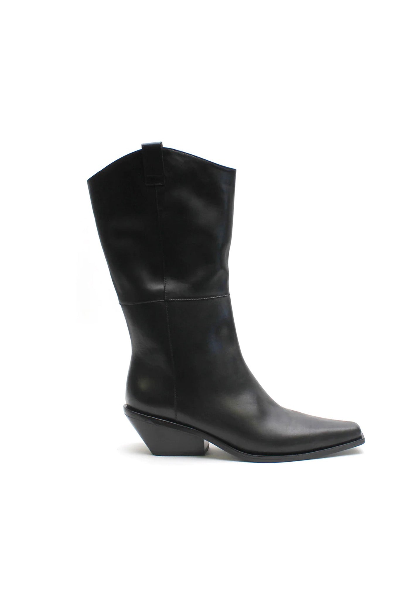 Mid Simone Boot - Black sold by Angel Divine