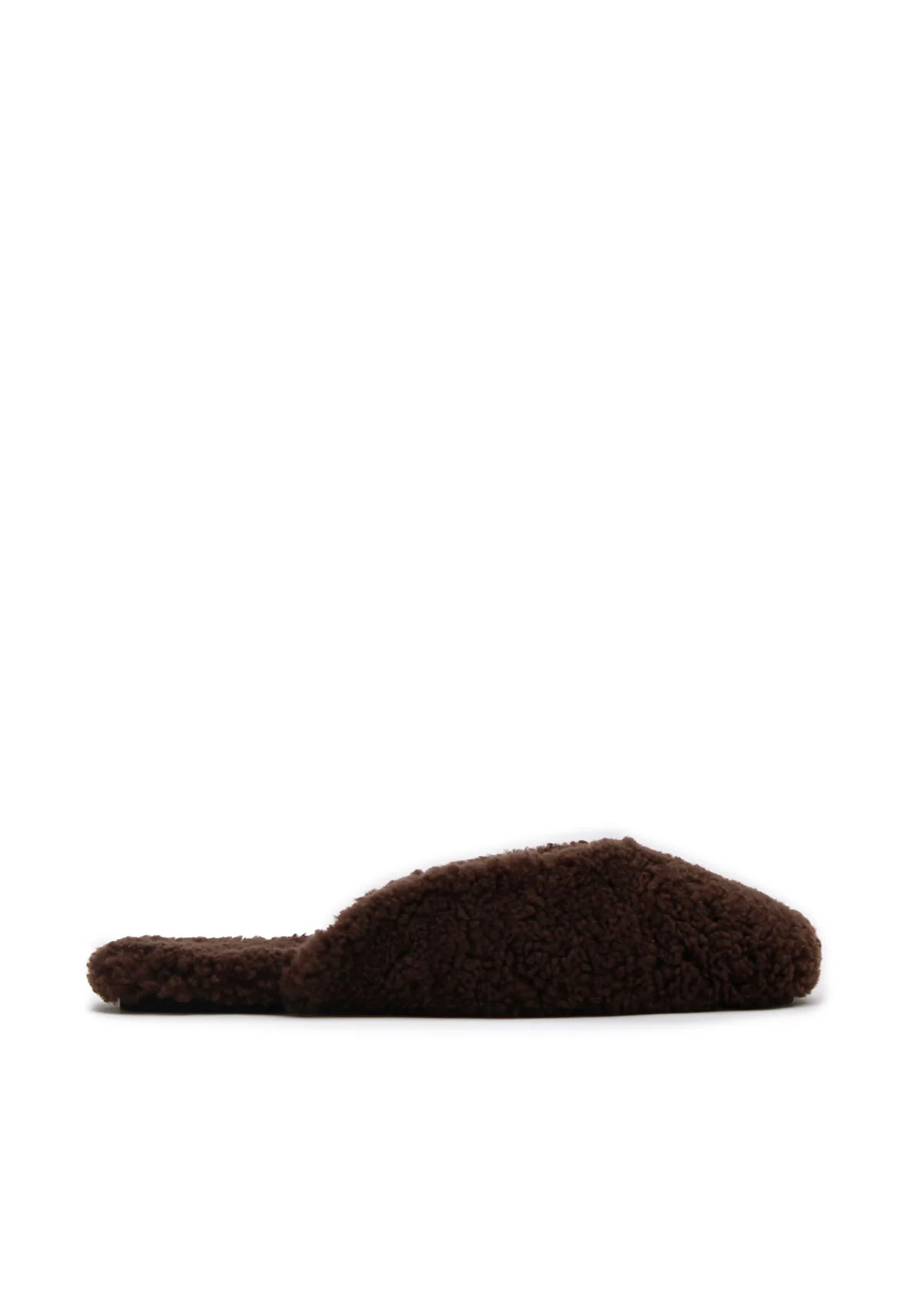 Shearling Slip On - Brown