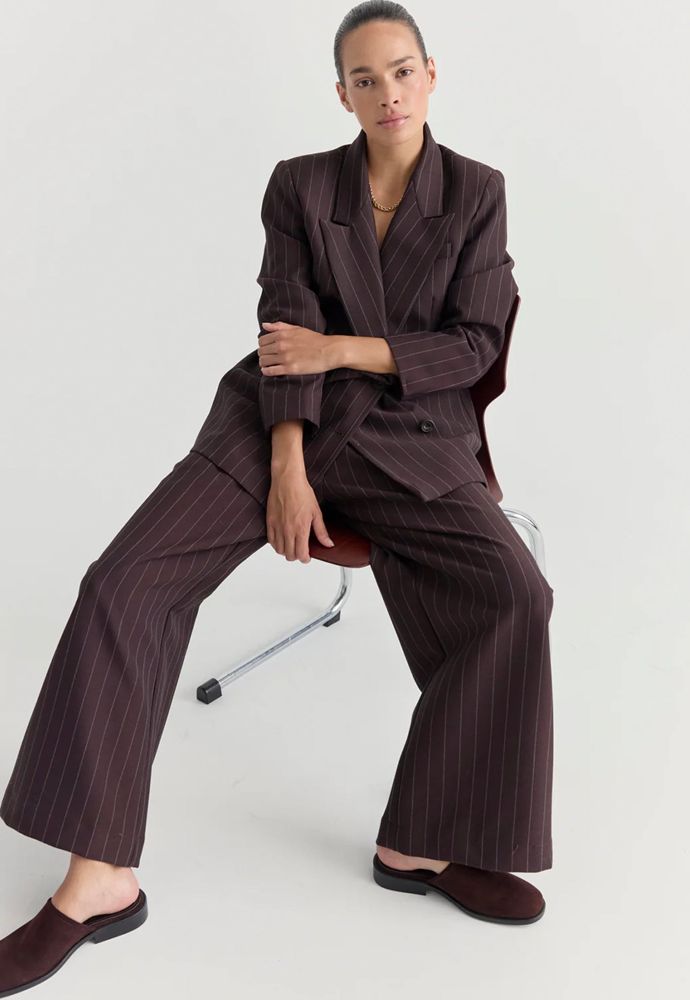 Millie Mule - Chocolate