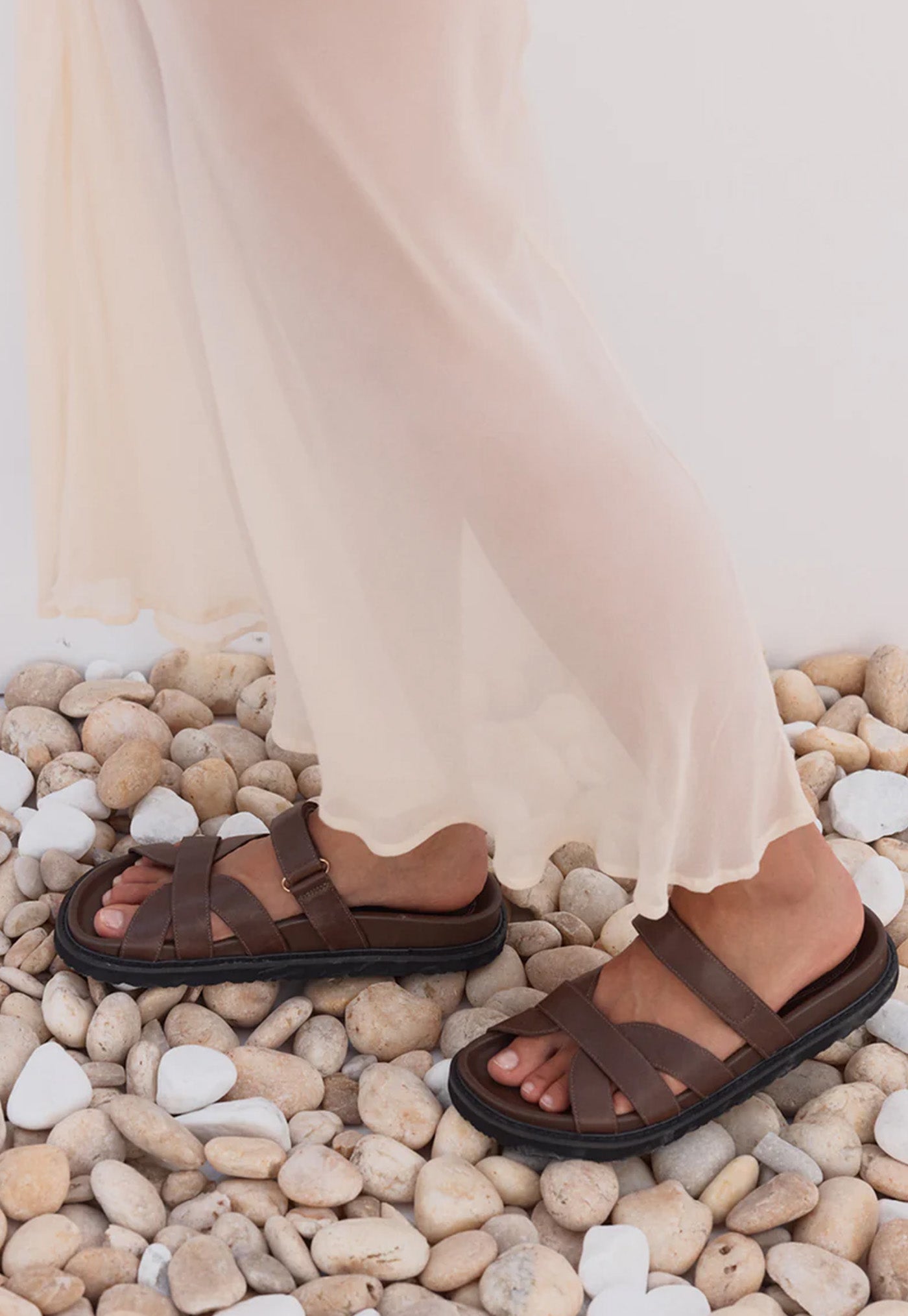 Olive Slide - Khaki