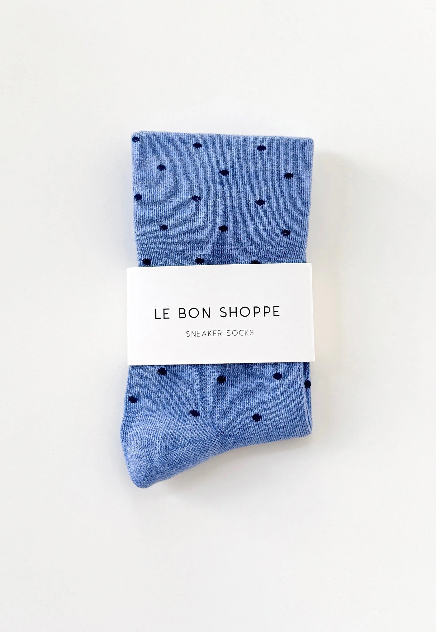 Patterned Sneaker Socks - Blue/Navy