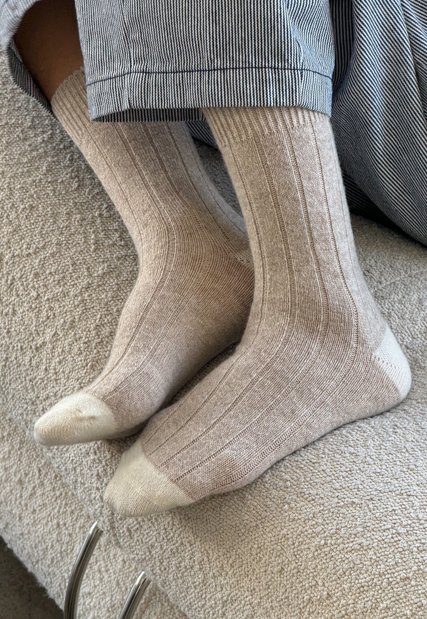 Cashmere Socks - Fawn