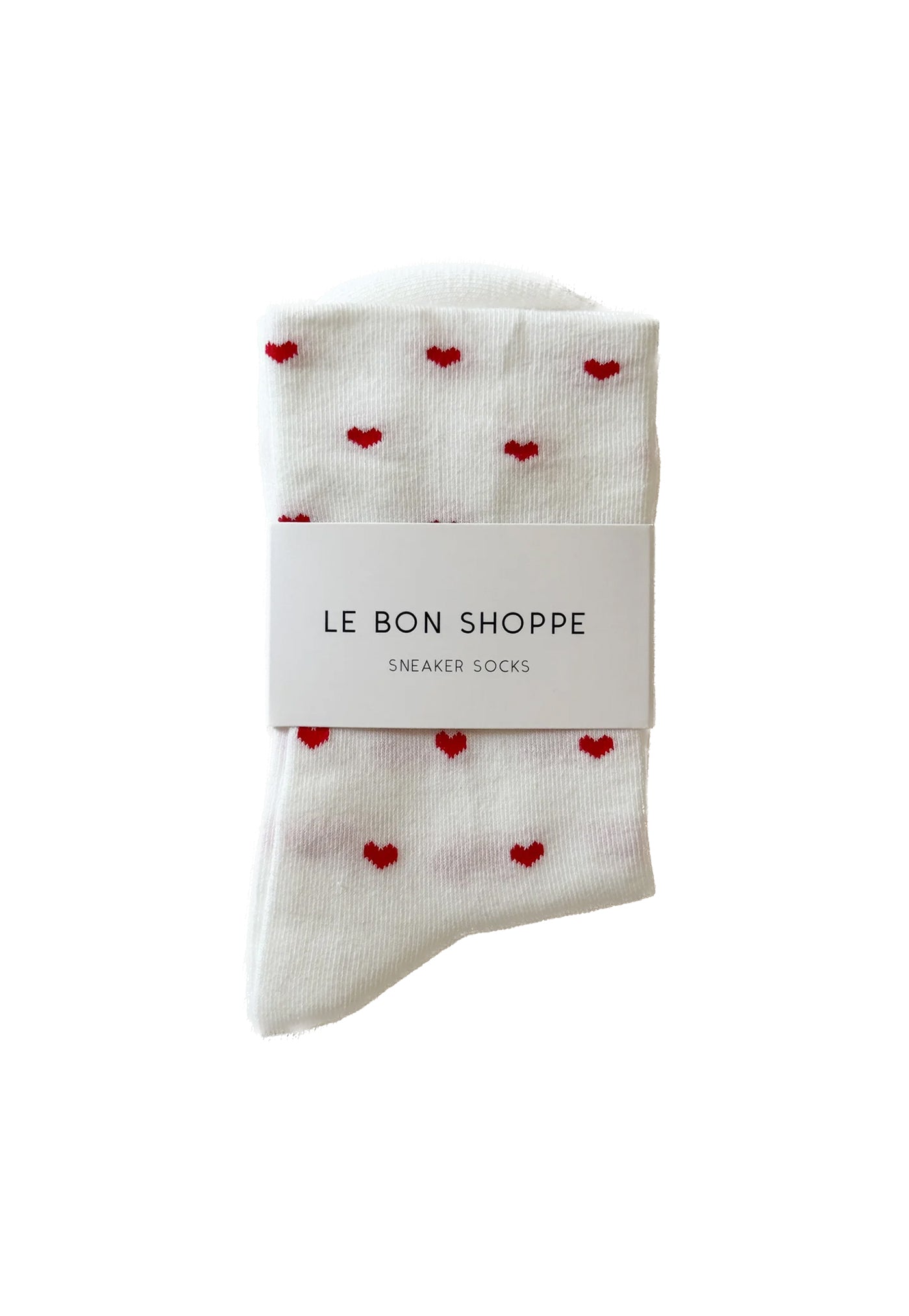Sneaker Socks - White/Red
