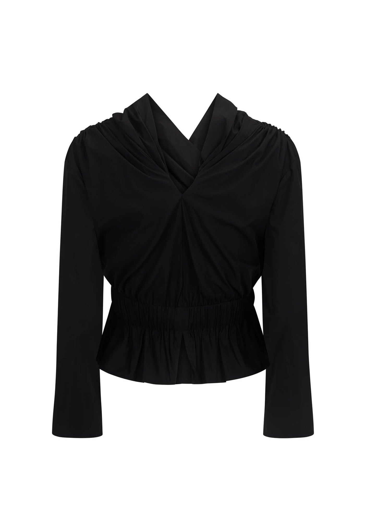 Long Sleeve Chaimberlain Top - Black