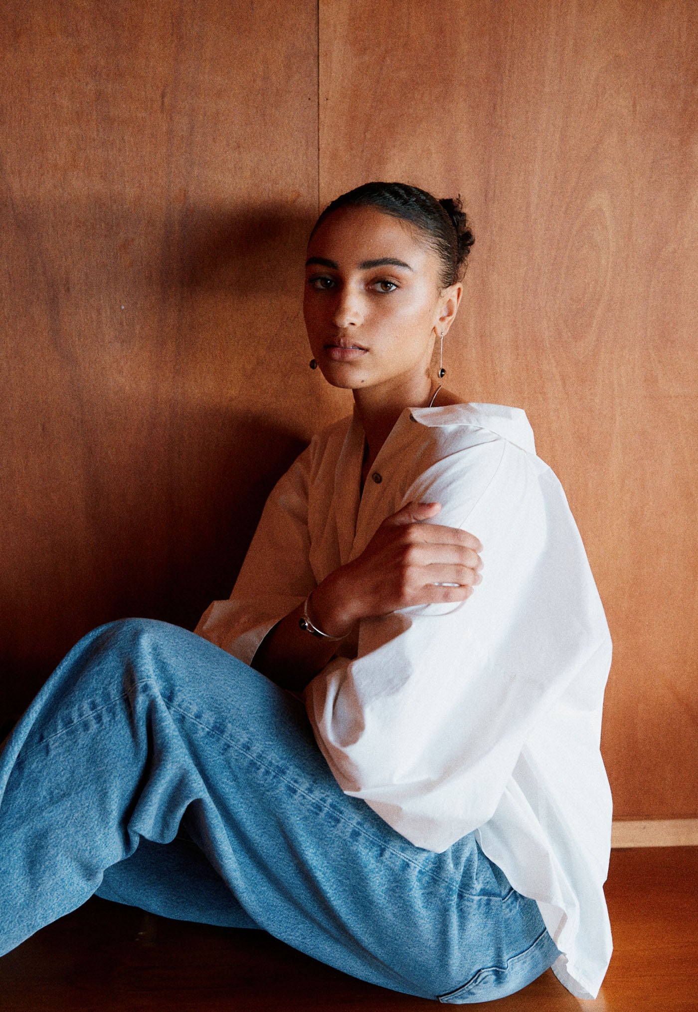 Dune Shirt - Cream Cotton Poplin
