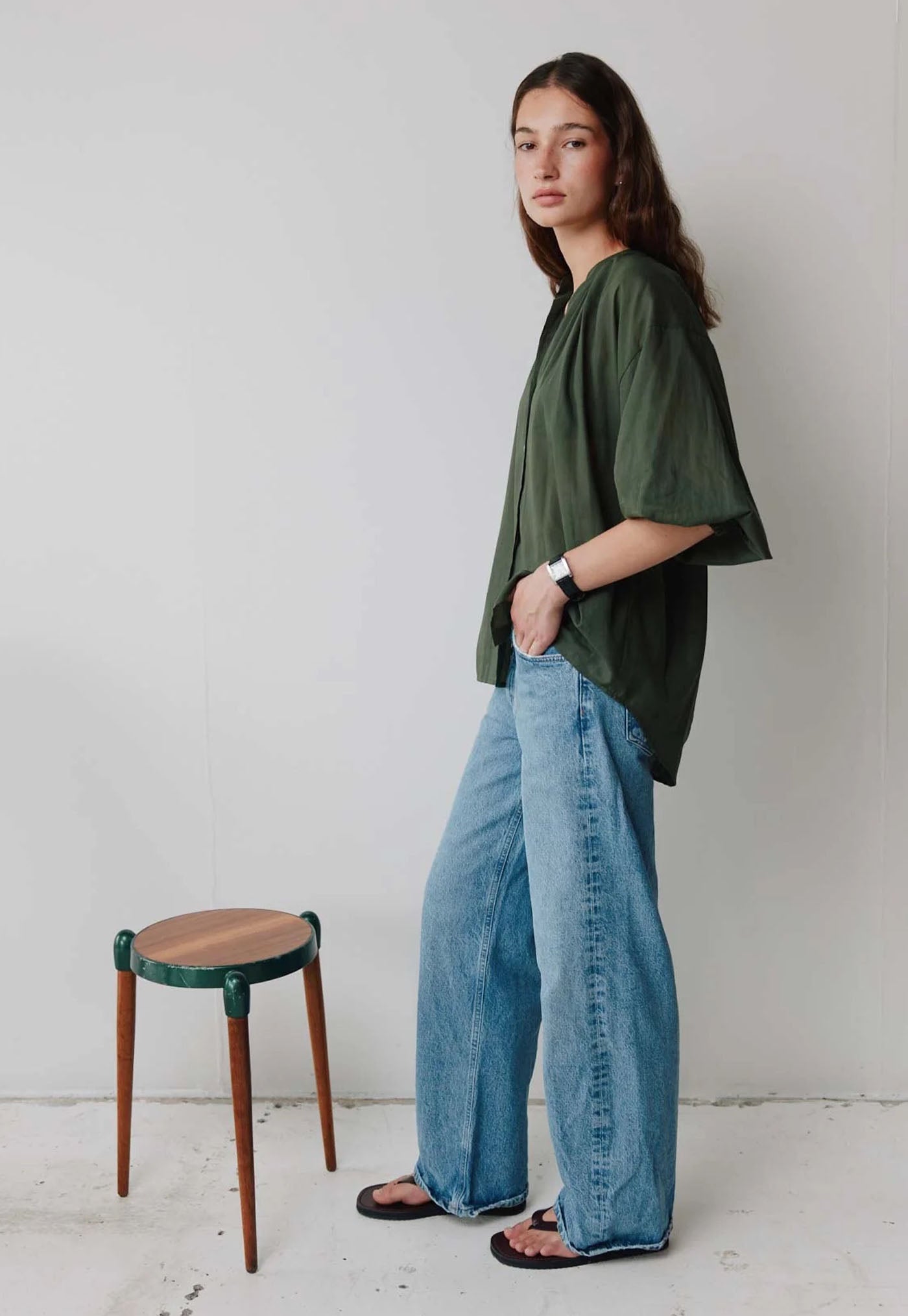 Everyday Blouse - Jungle Cotton Voile