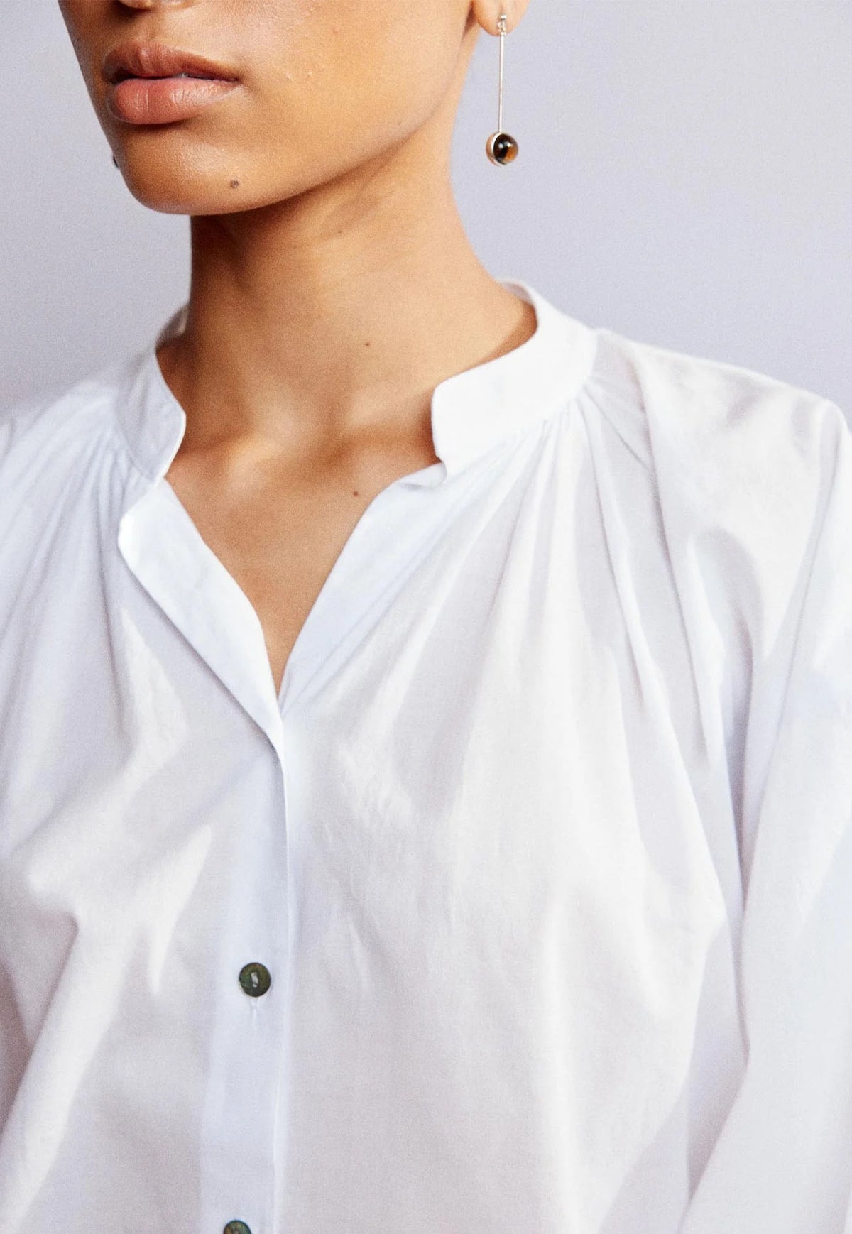 Everyday Blouse - Cotton Lawn White