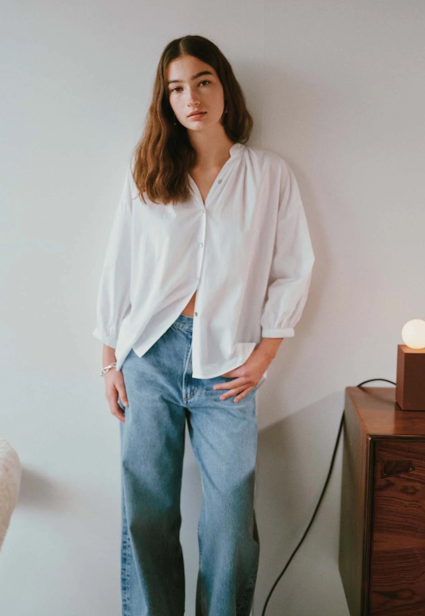 Everyday Blouse - Cotton Lawn White