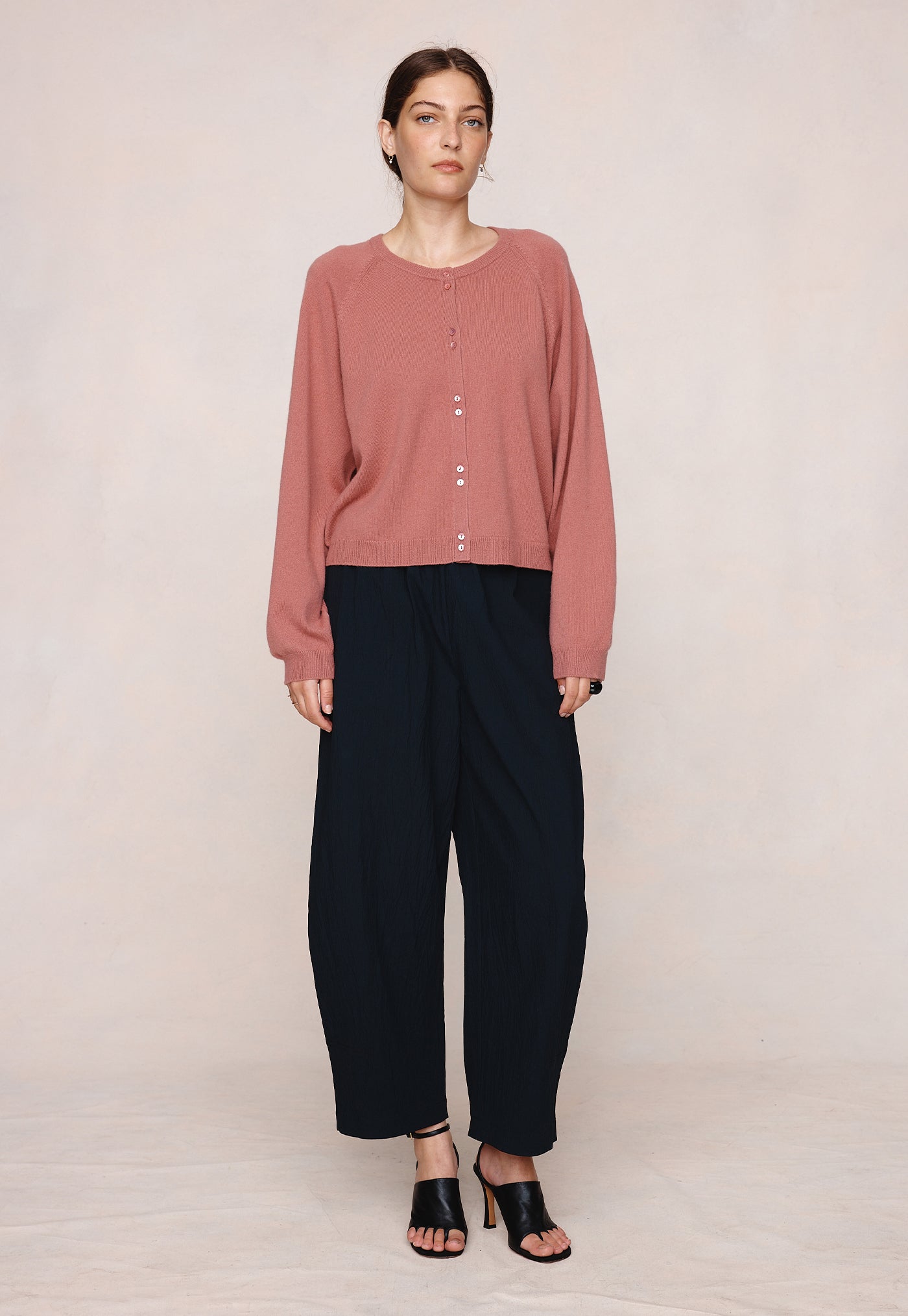 Babette Cardigan - Rosewood