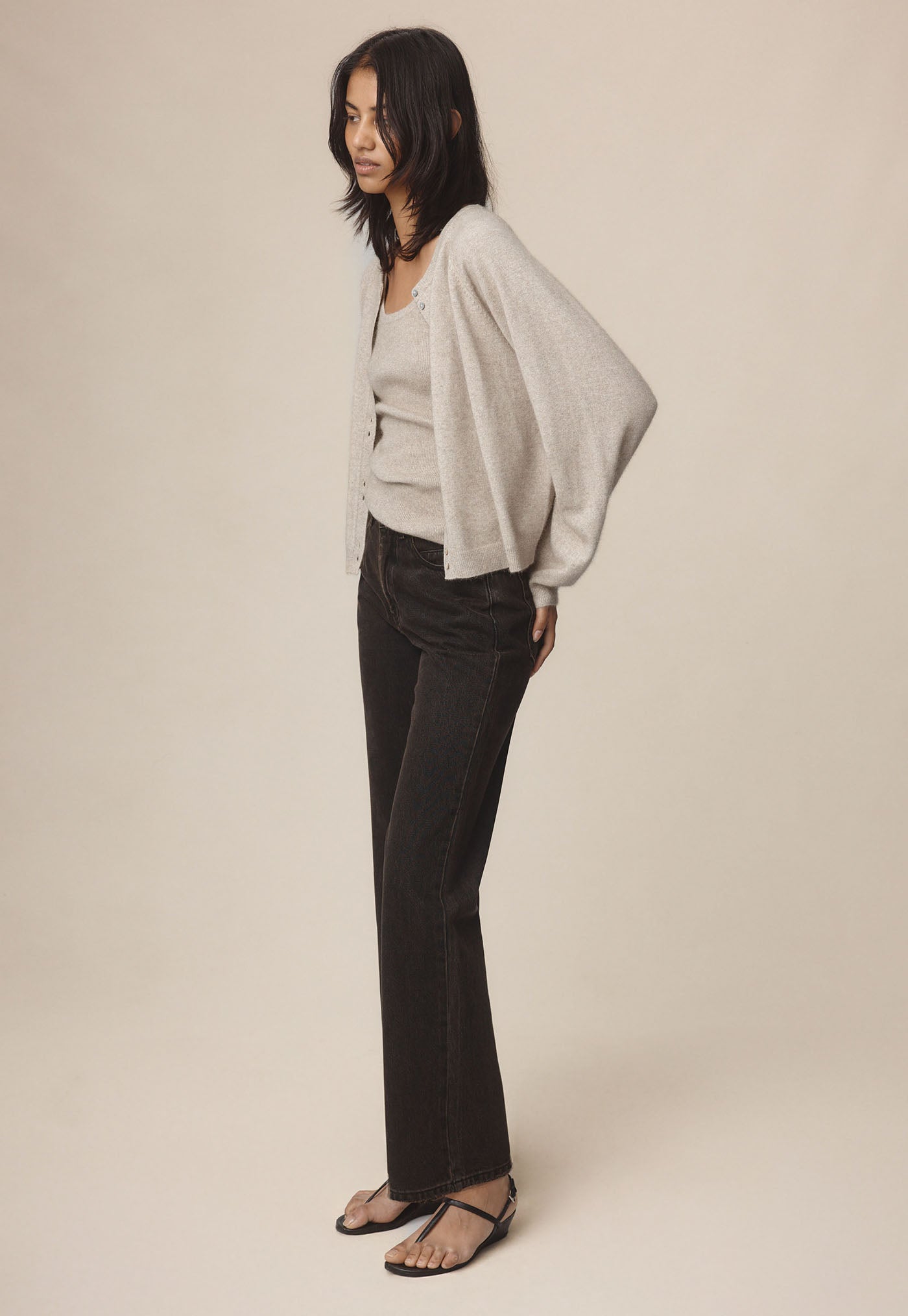 Babette Cardigan - Buff