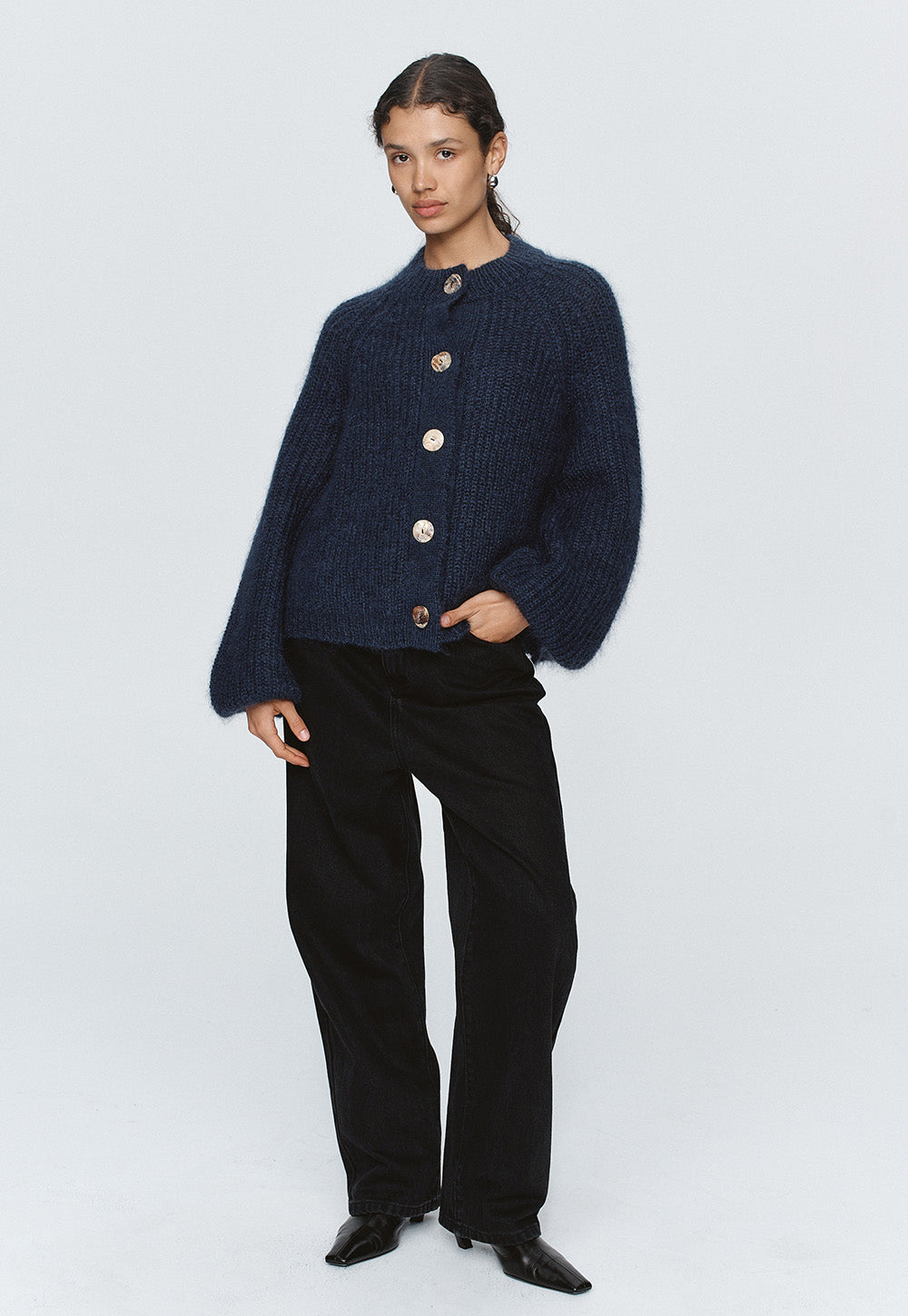 Cait Cardigan - Navy