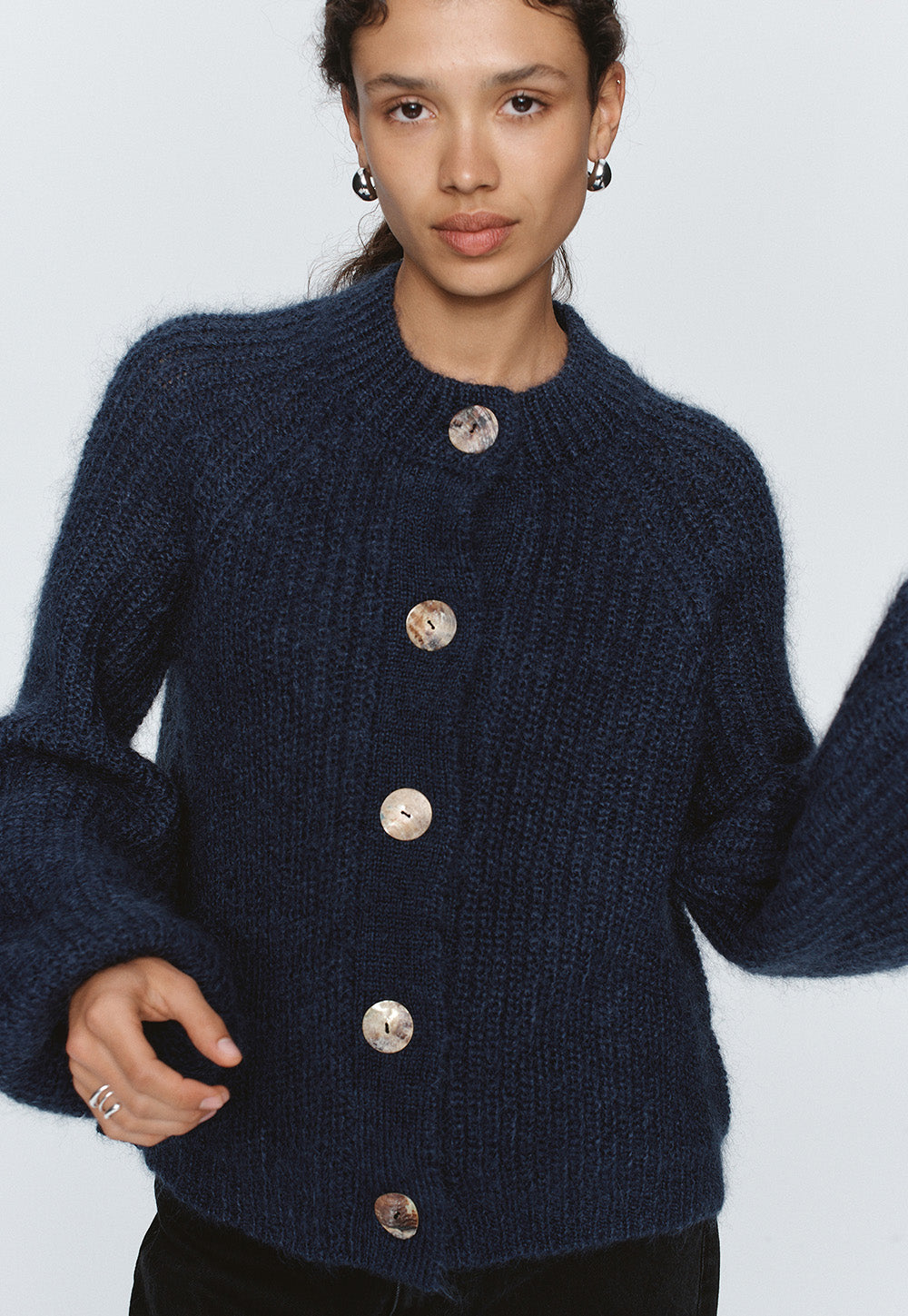 Cait Cardigan - Navy