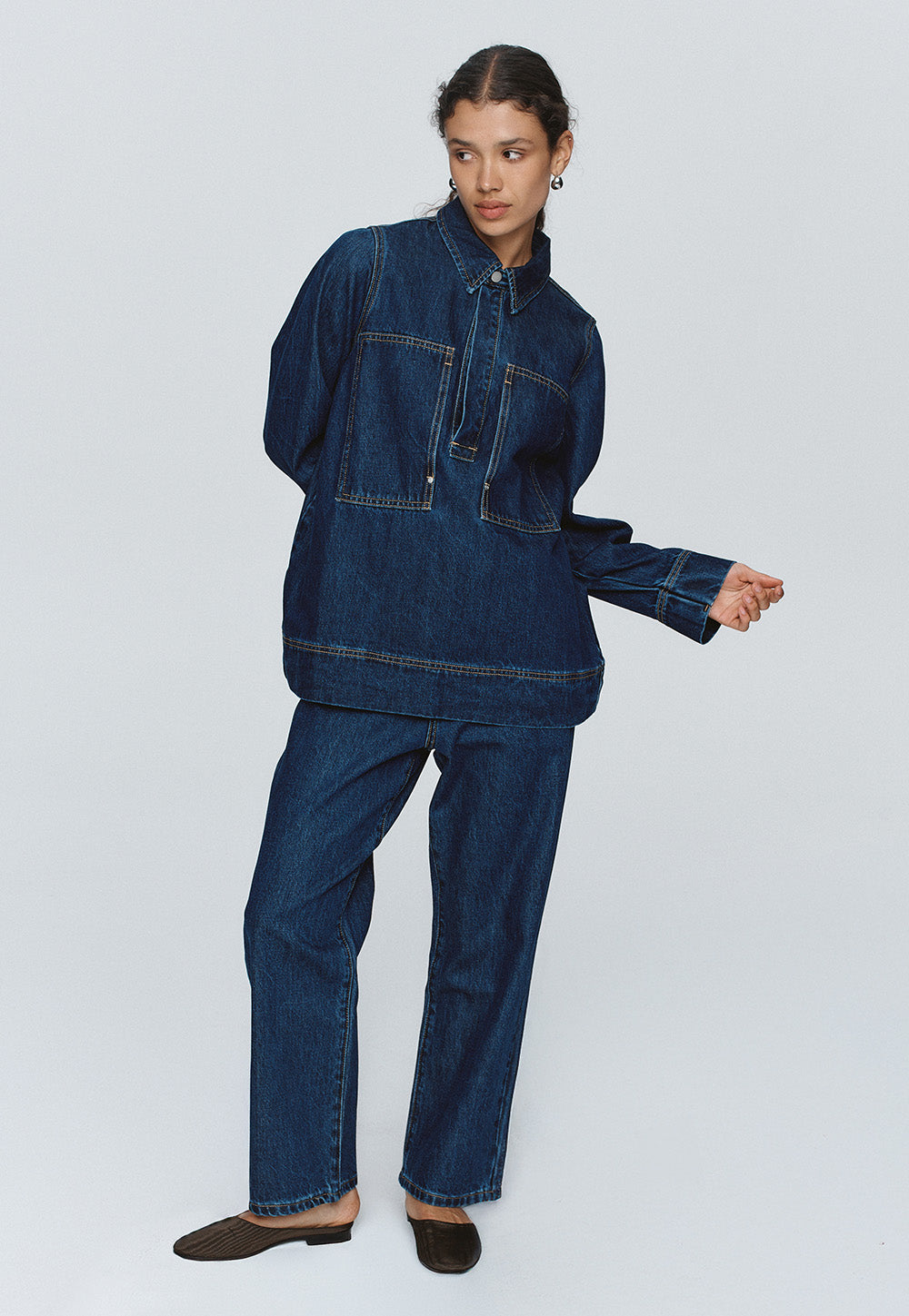 Elka Shirt - Washed Indigo