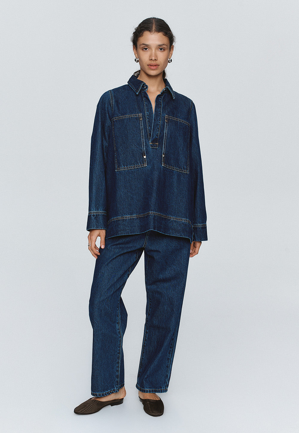 Elka Shirt - Washed Indigo