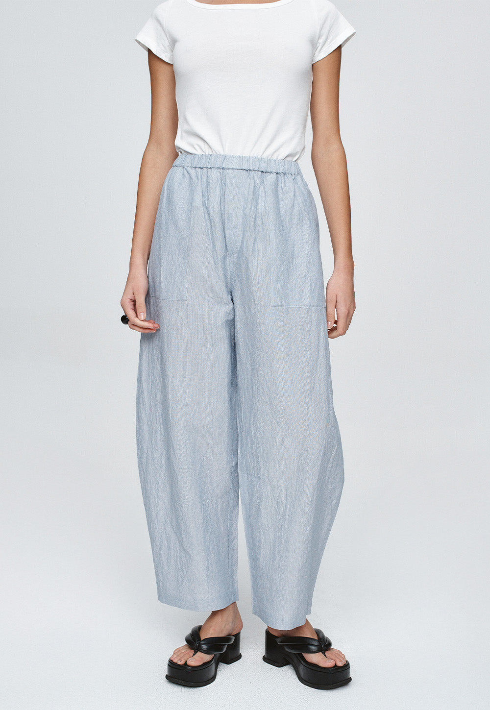 Ellidy Pant - Bleu Stripe