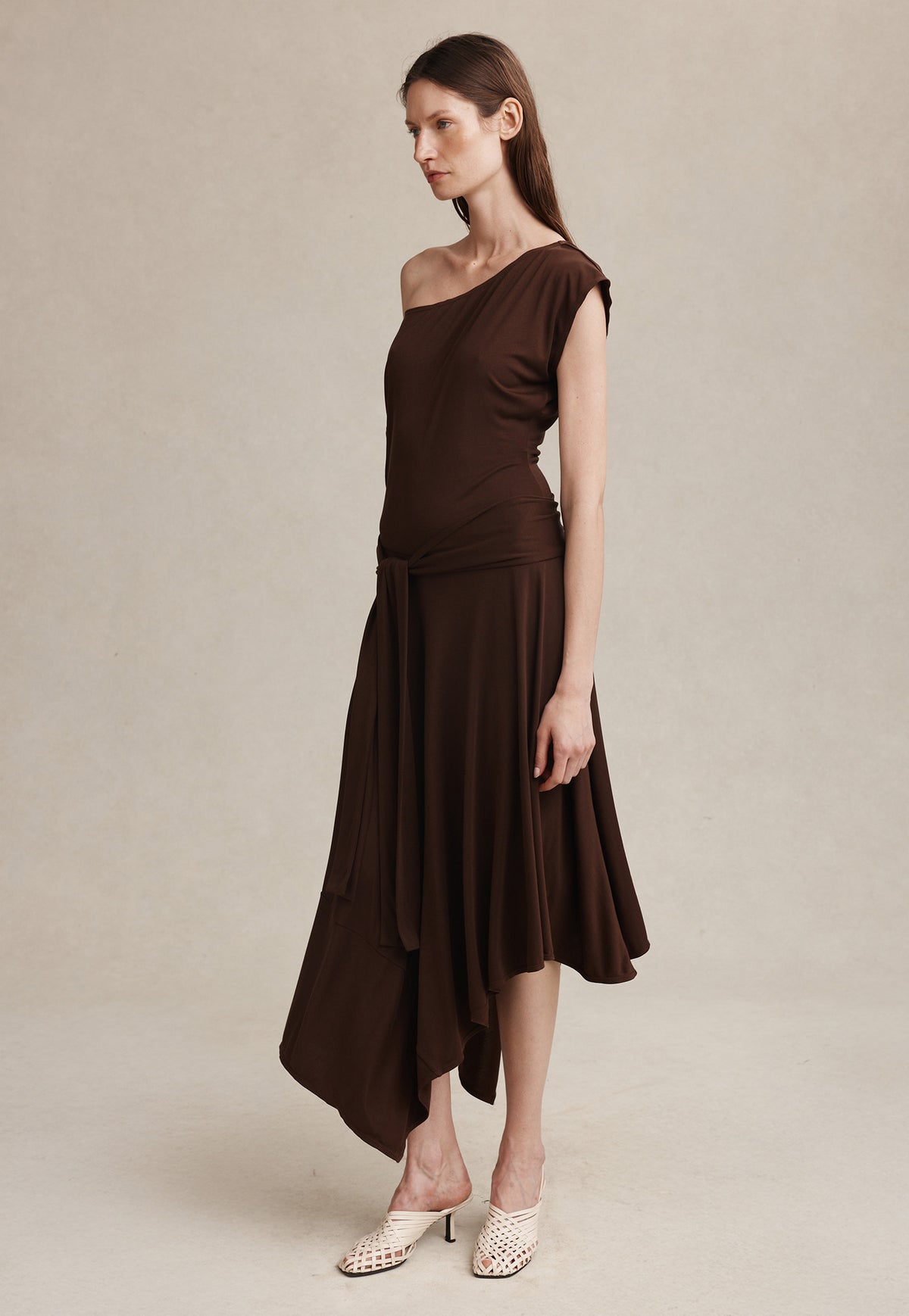 Inez Dress - Chocolate