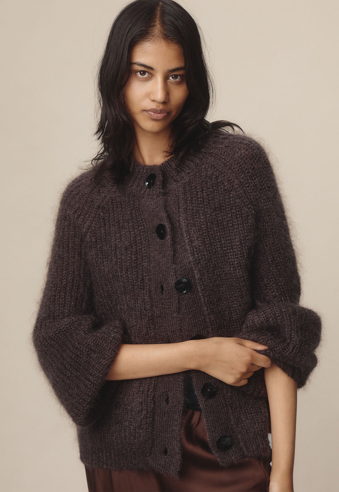 Jasper Cardigan - Tapenade