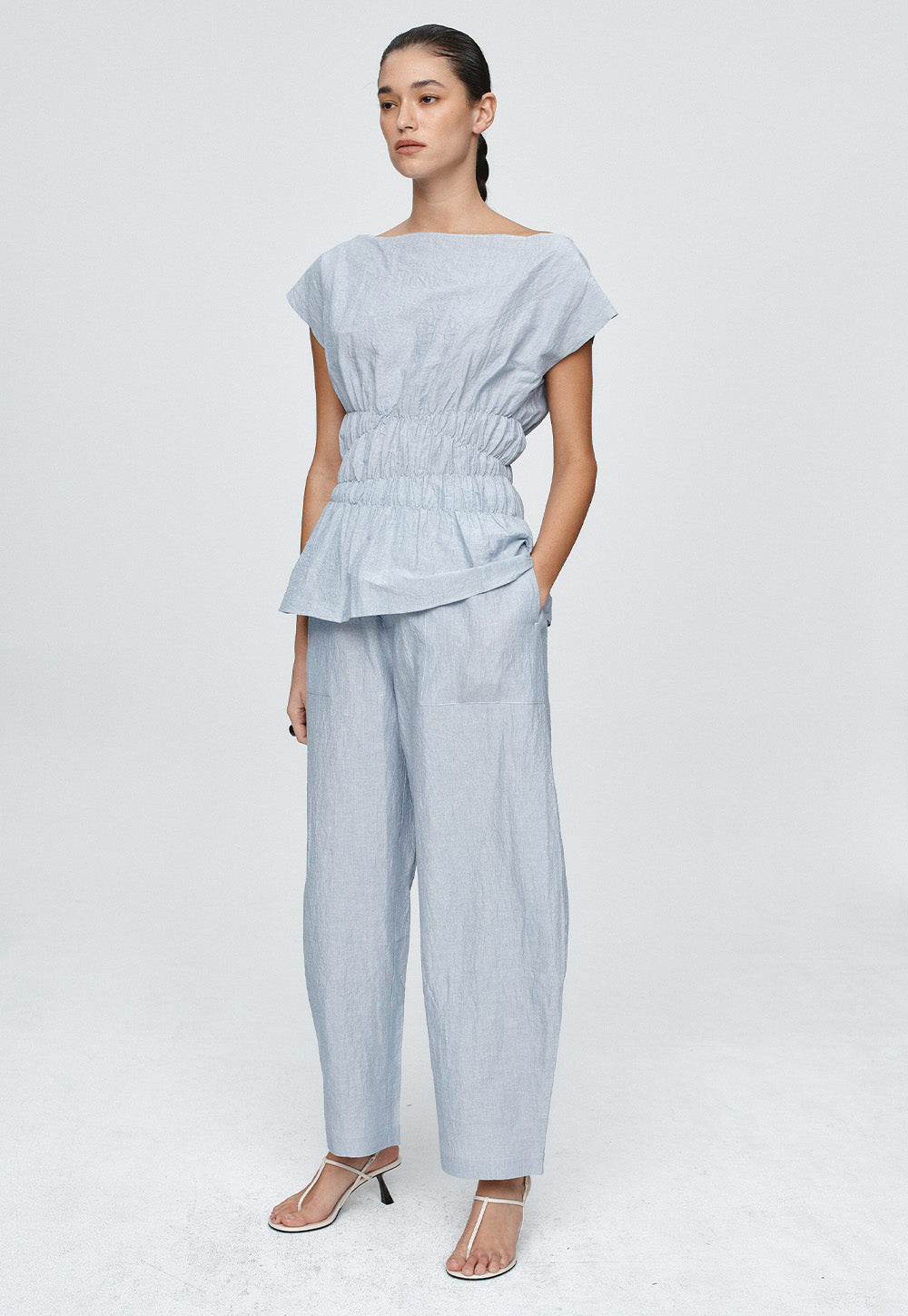 Jude Top - Bleu Stripe