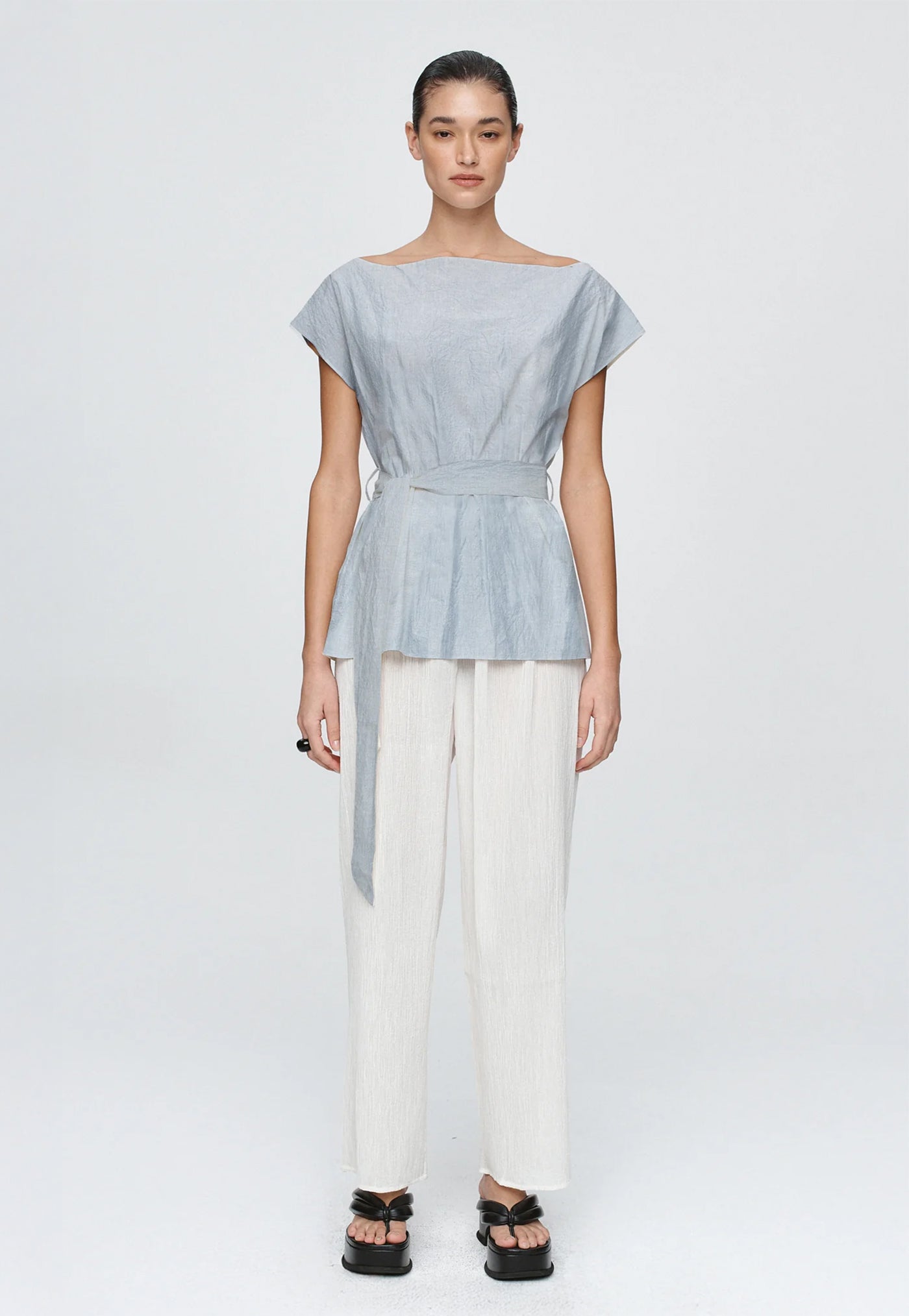 Jude Top - Bleu Stripe