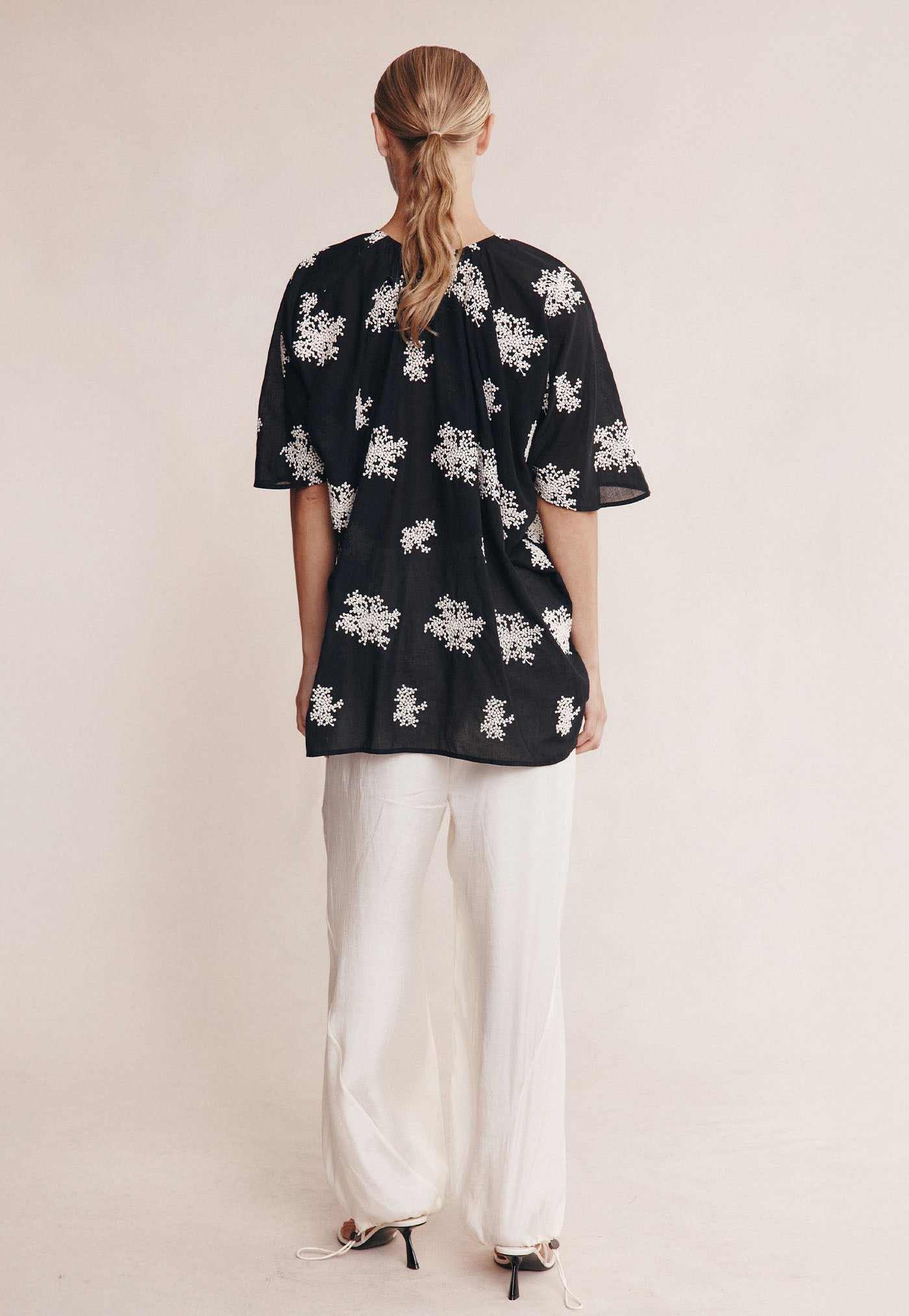 Liberty Short Sleeve Shirt - Rice Flower