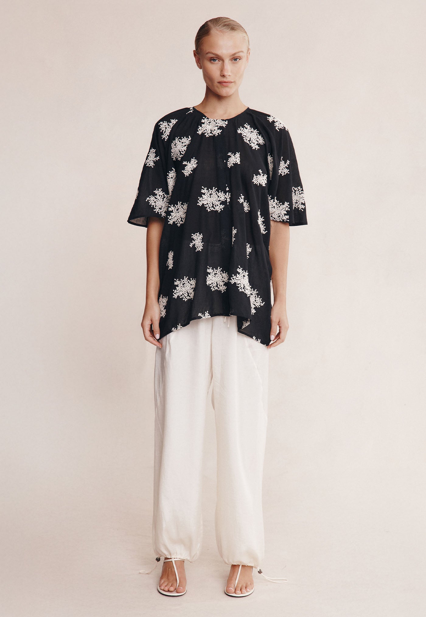 Liberty Short Sleeve Shirt - Rice Flower