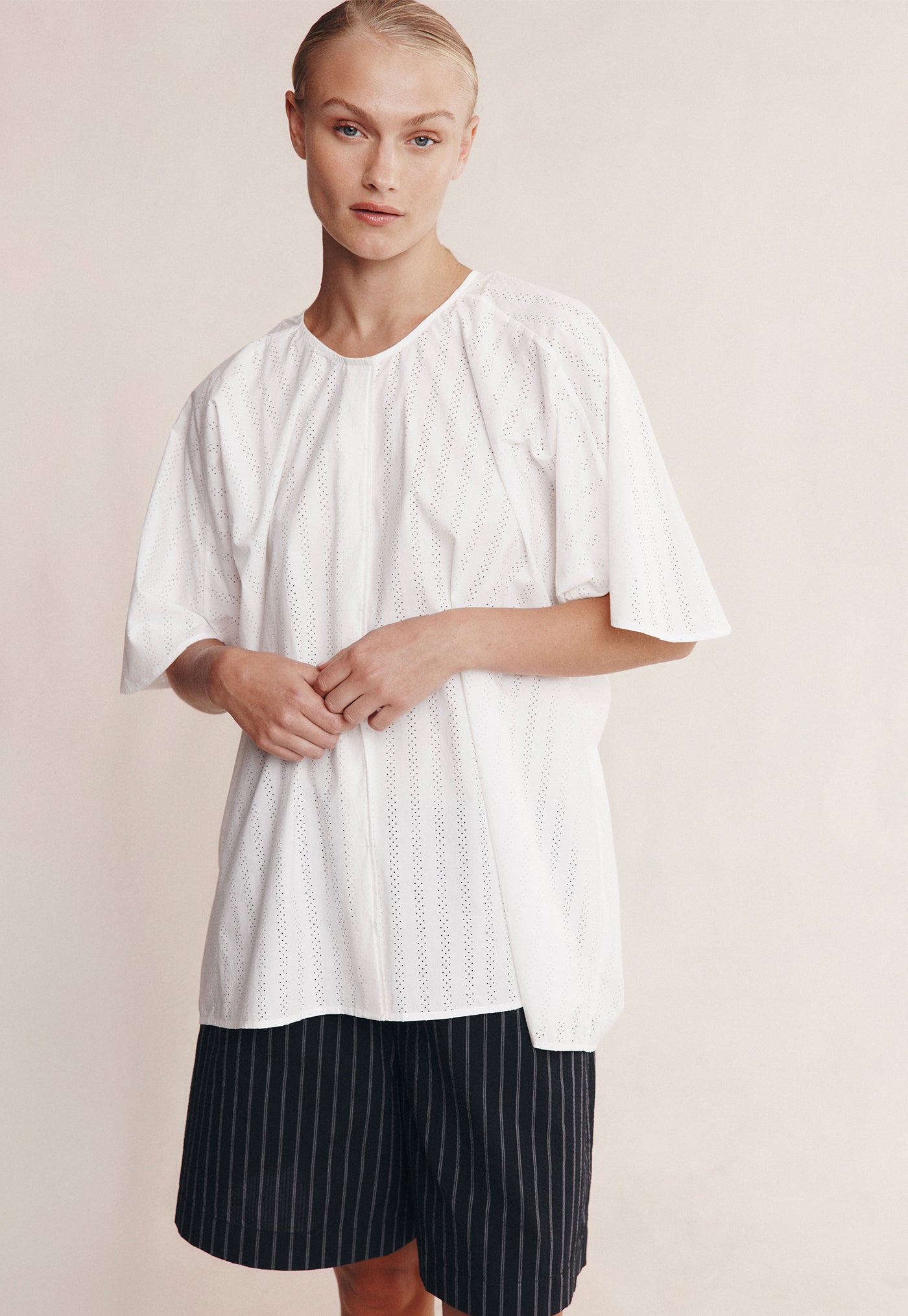 Liberty Short Sleeve Shirt - Ivory
