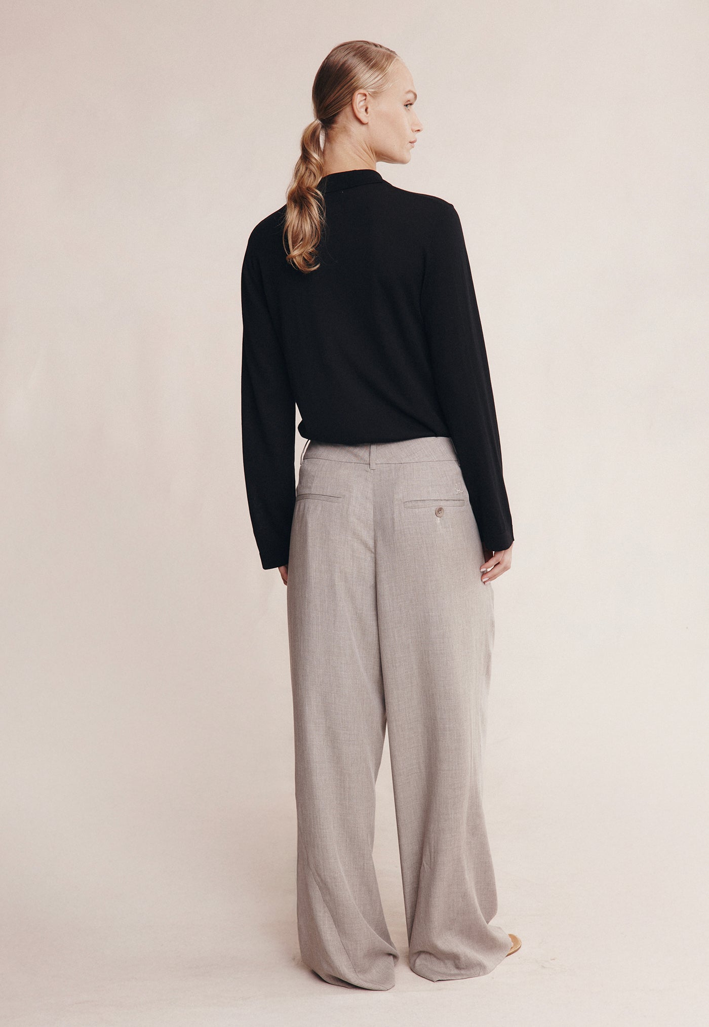 Morrie Pant - Grey Marle