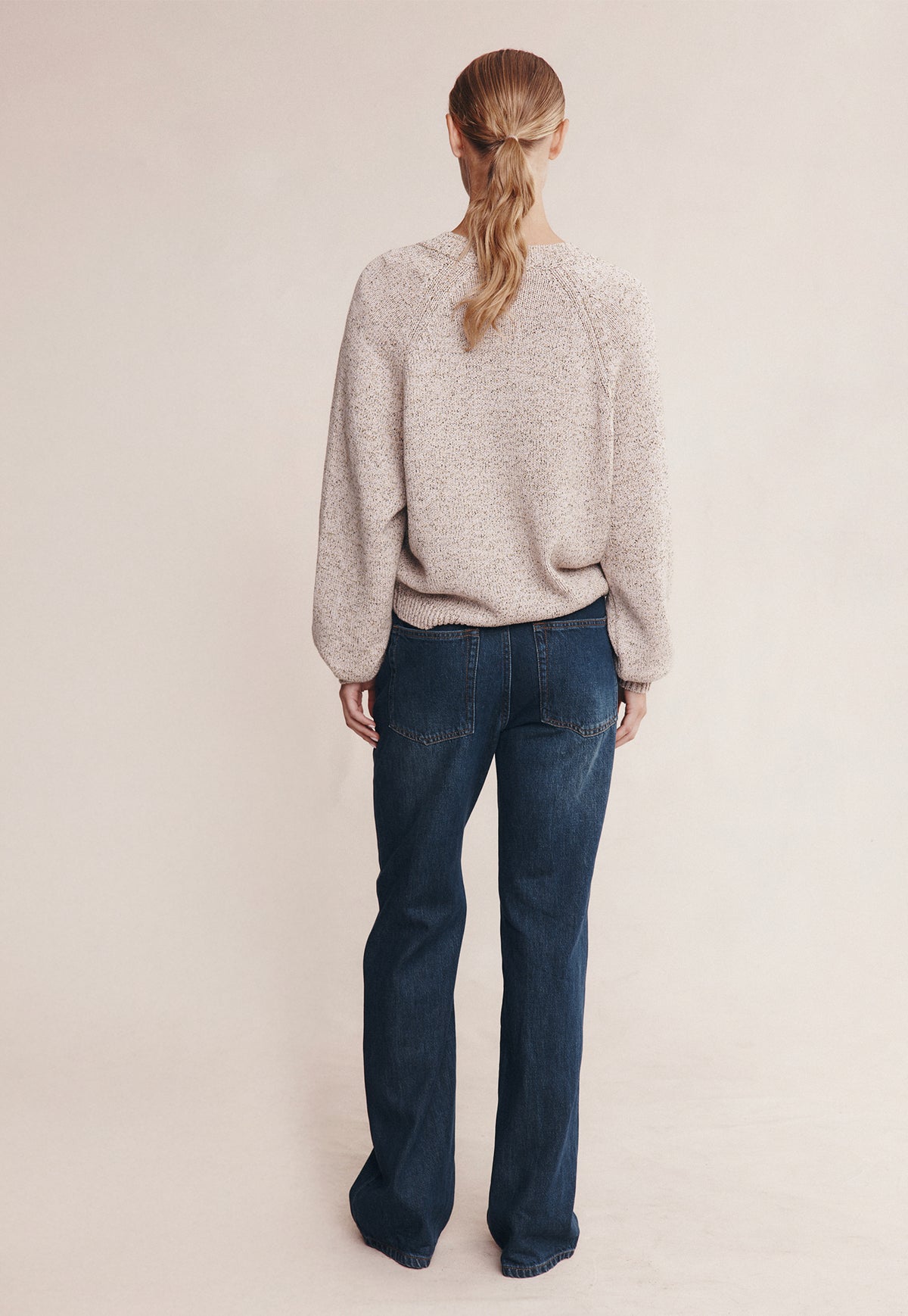 Moss Sweater - Fleur Speckle