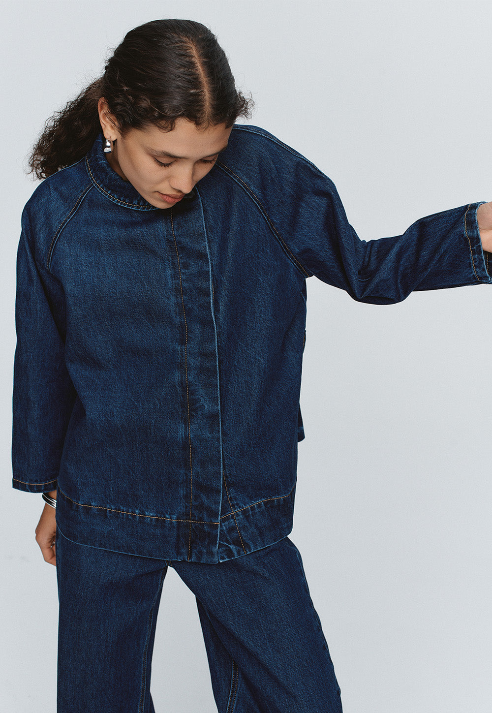 Oda Jacket - Washed Indigo