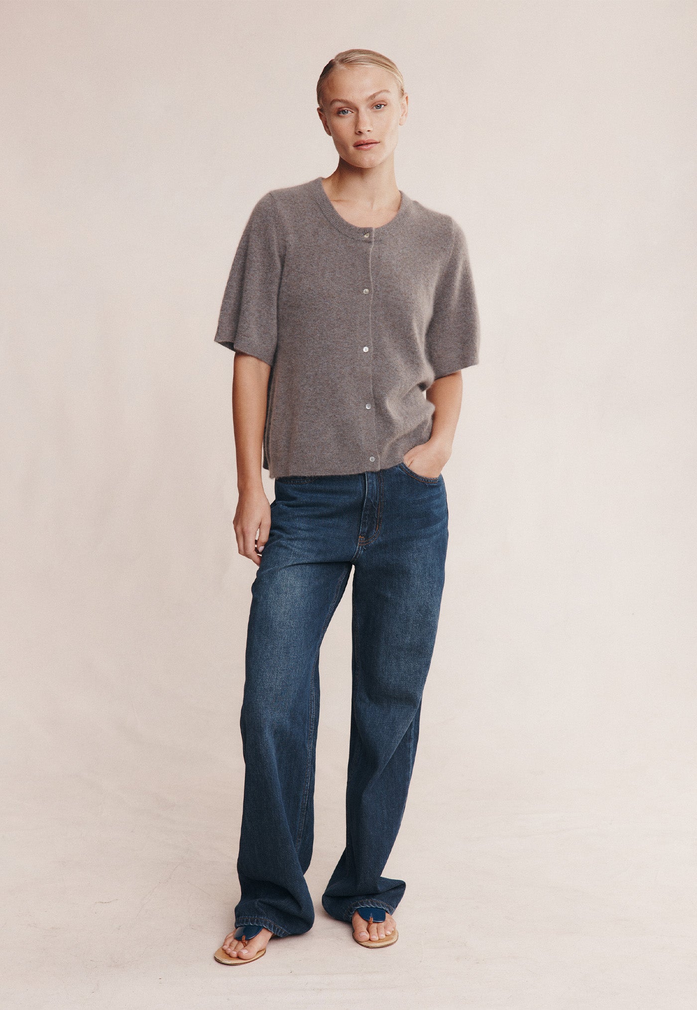 Orielle Cardigan - Squirrel