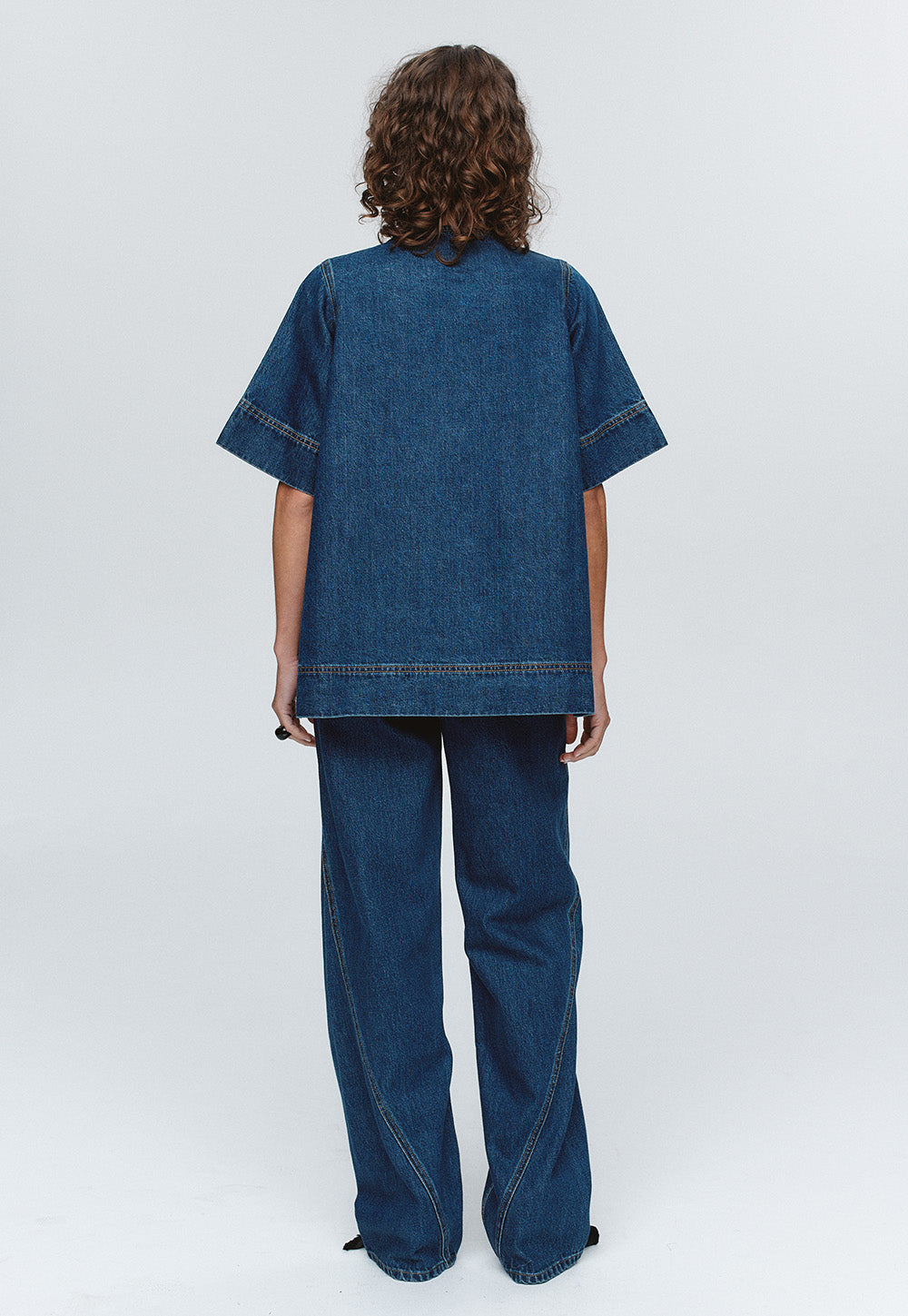 Patch Pocket Shirt - Washed Indigo