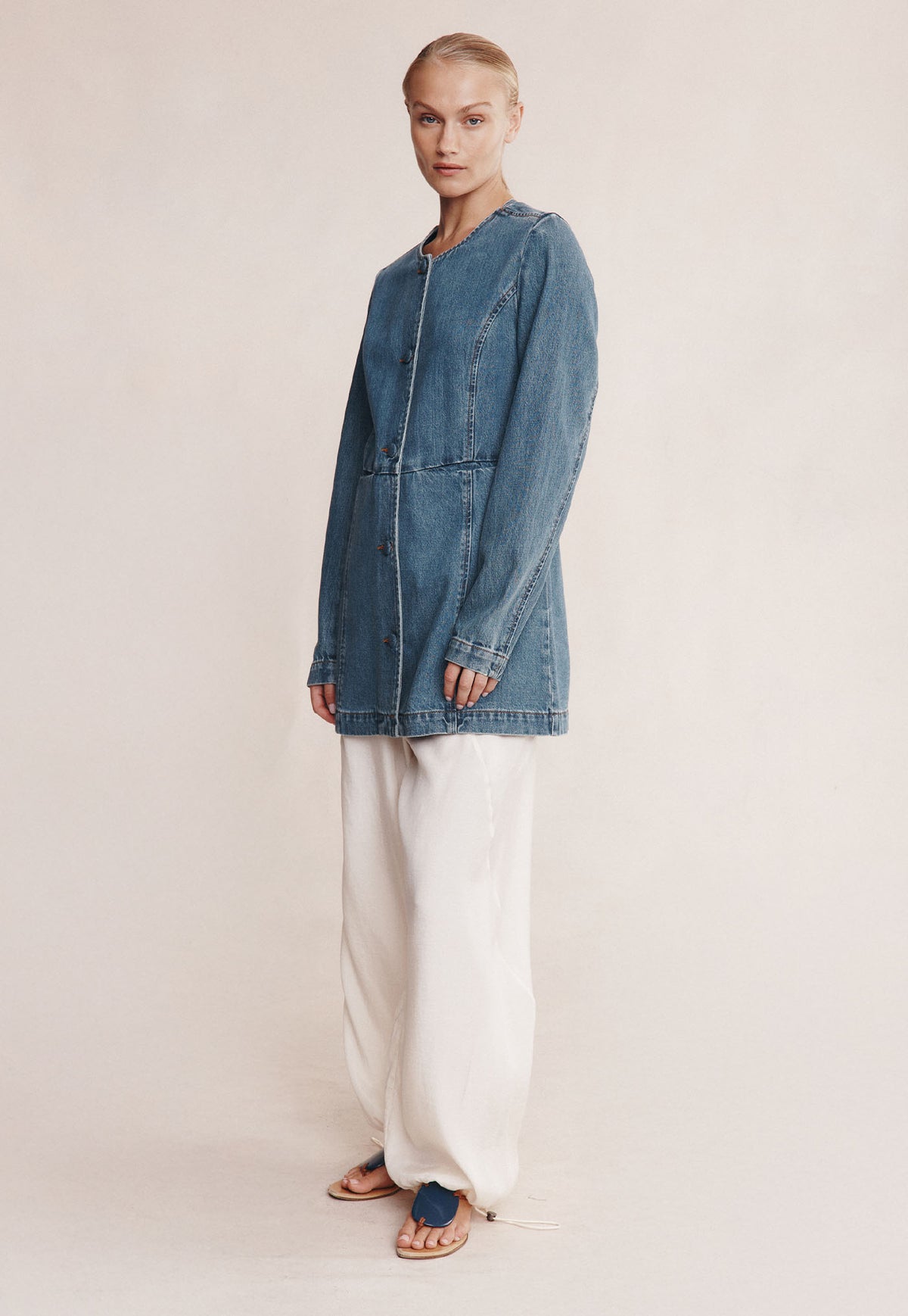 Riana Jacket - Light Wash 01