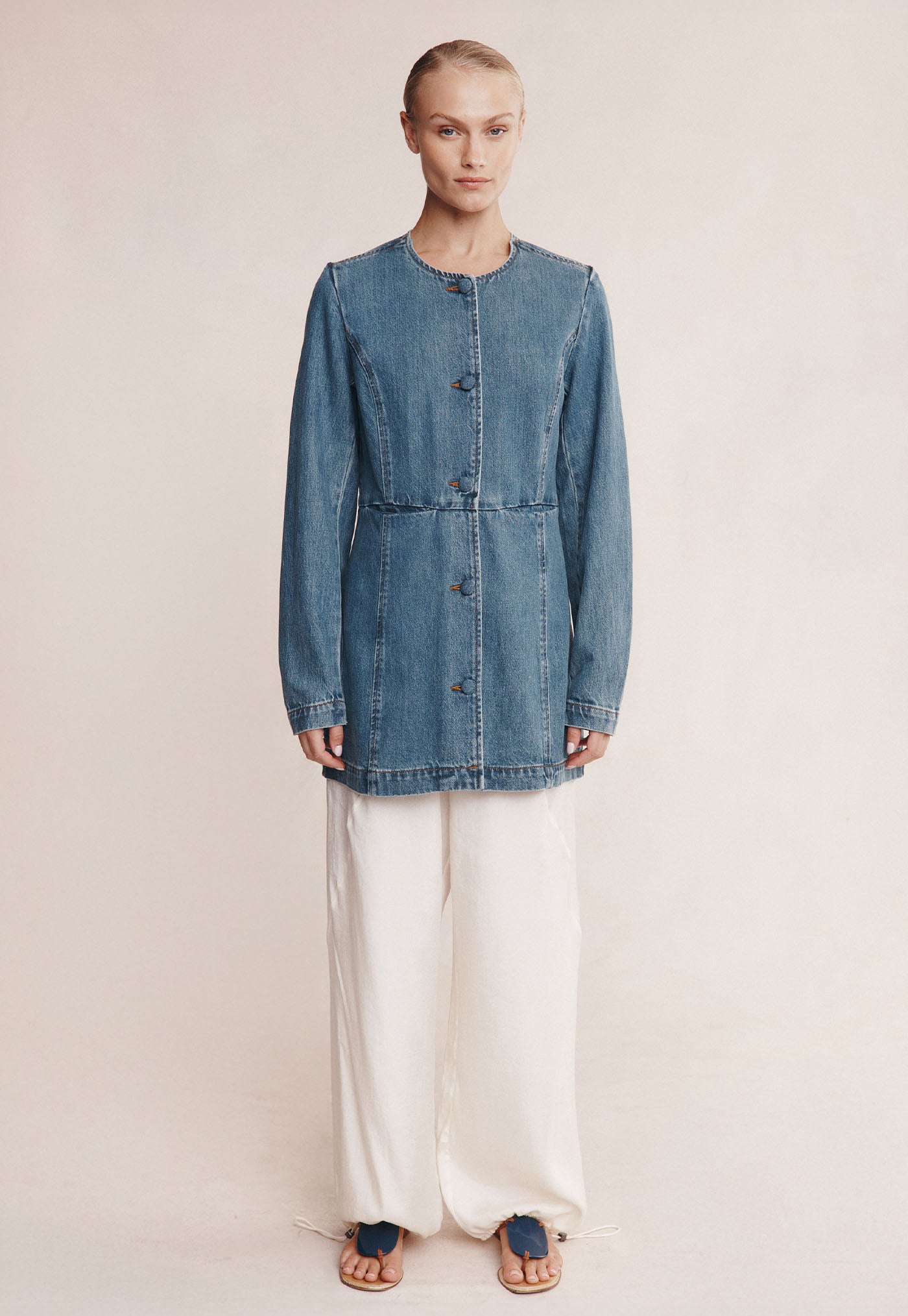 Riana Jacket - Light Wash 01